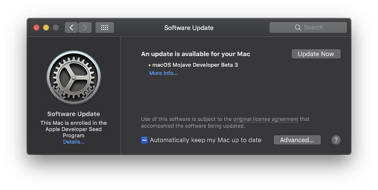 os mojave update trend micro