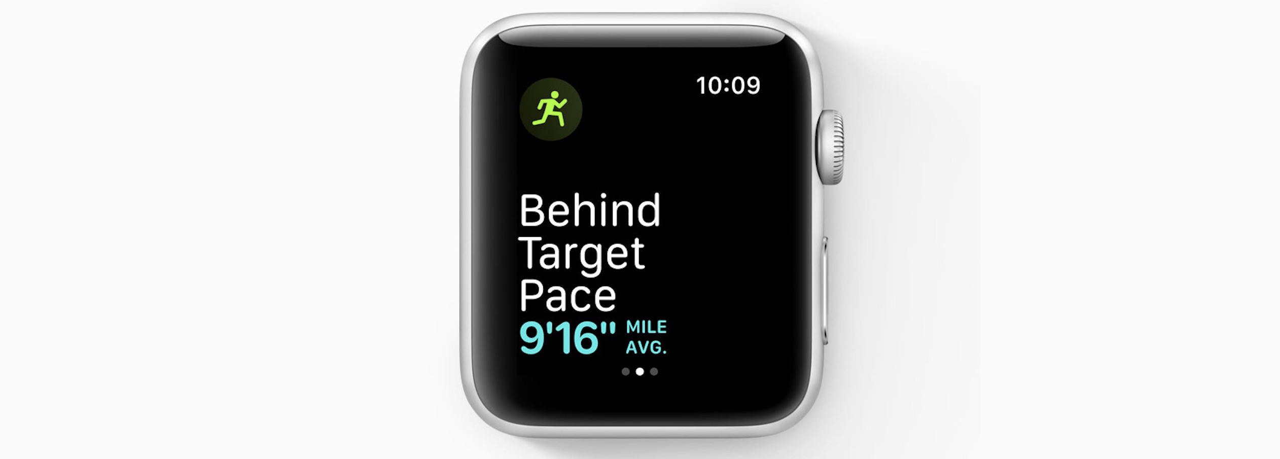 Current pace vs rolling pace hot sale apple watch