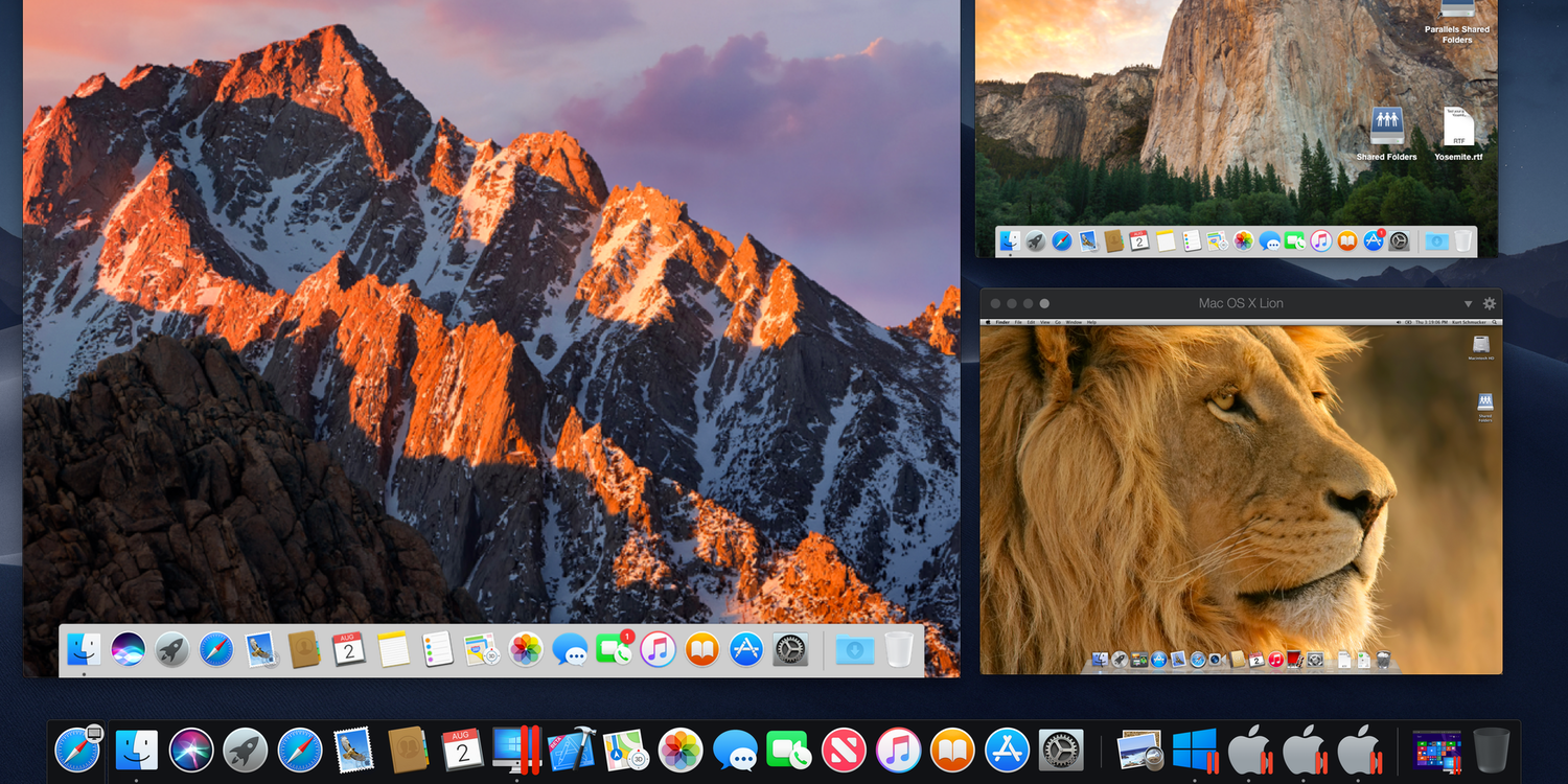 parallels for mac multiple monitors