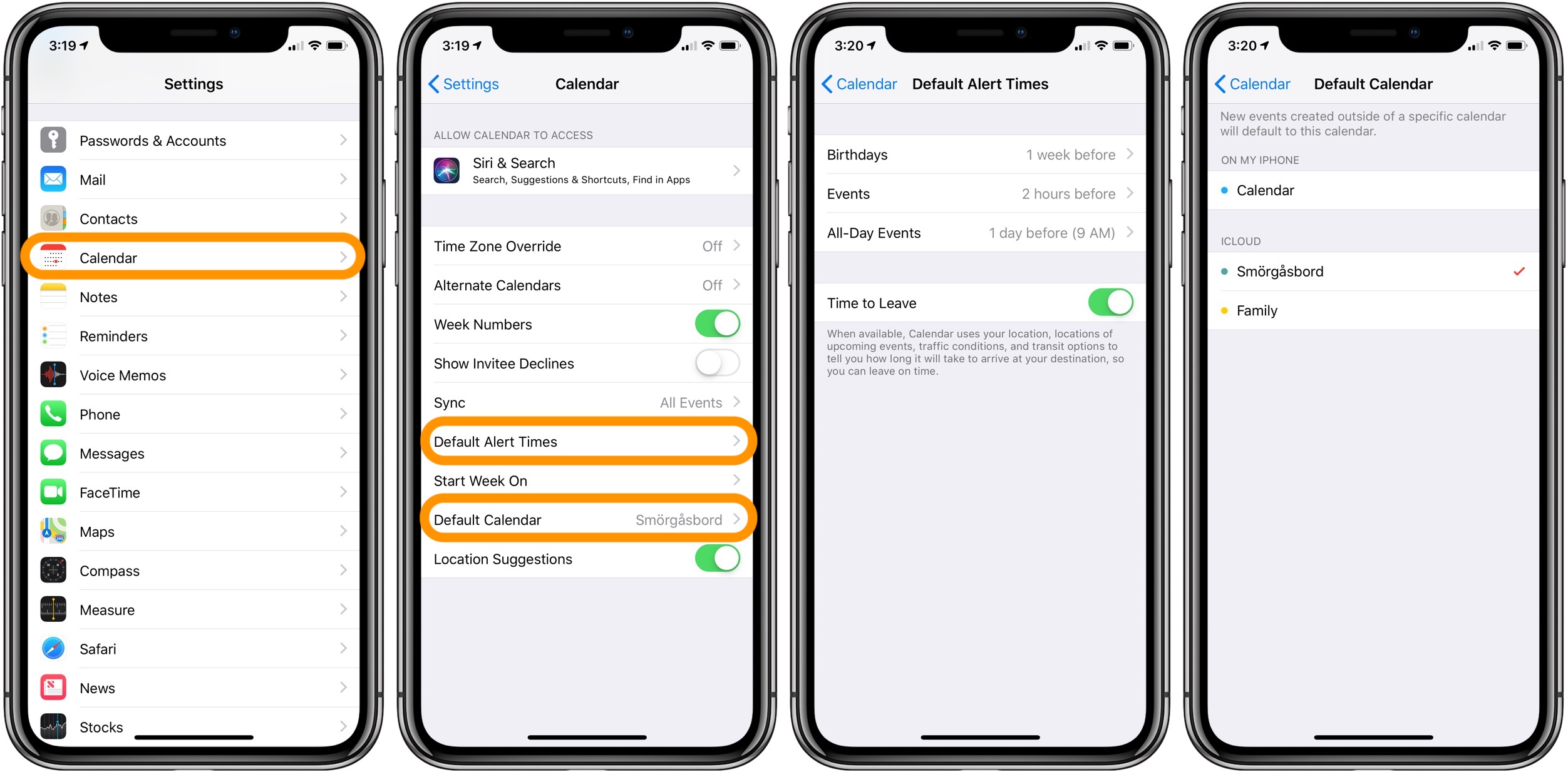 How To Change Google Calendar Settings On Iphone