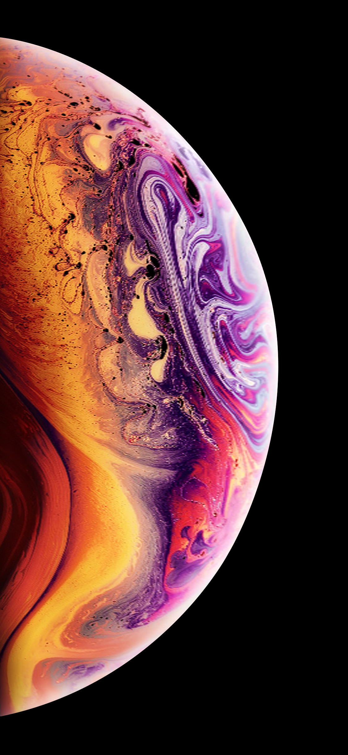 新型 Iphone Xs の公式画像に使用されている壁紙がダウンロード可能に こぼねみ