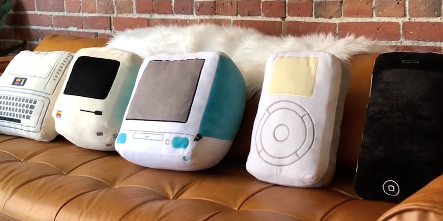 photo of Kickstarter campaign offers nostalgic Apple pillow collection without saying so … image