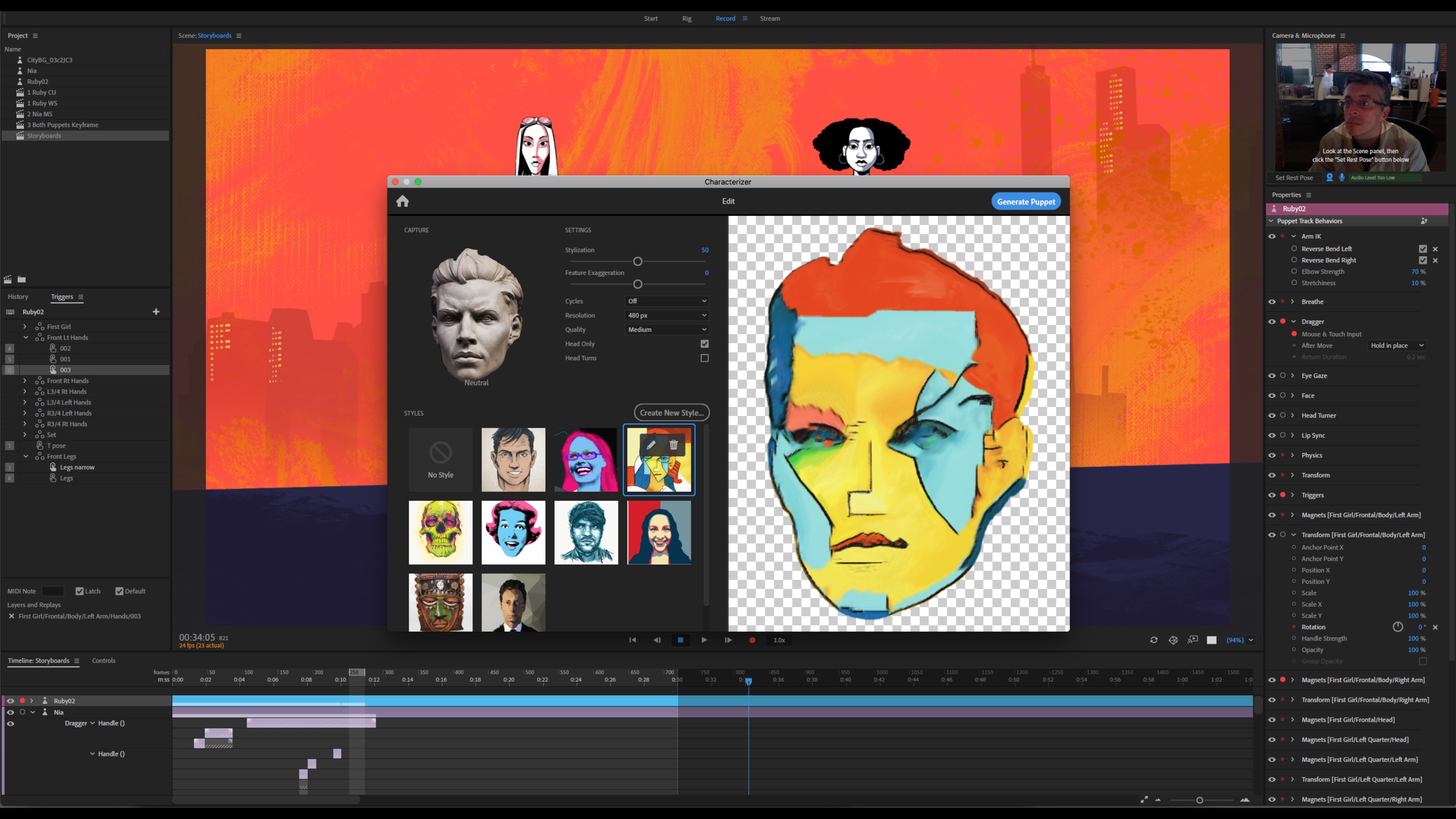 for ipod instal Adobe Character Animator 2024 v24.0.0.46
