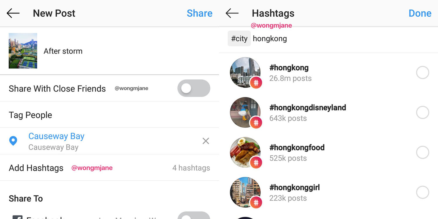 Instagram Testing Hidden Hashtags And The Option To Geofence Posts