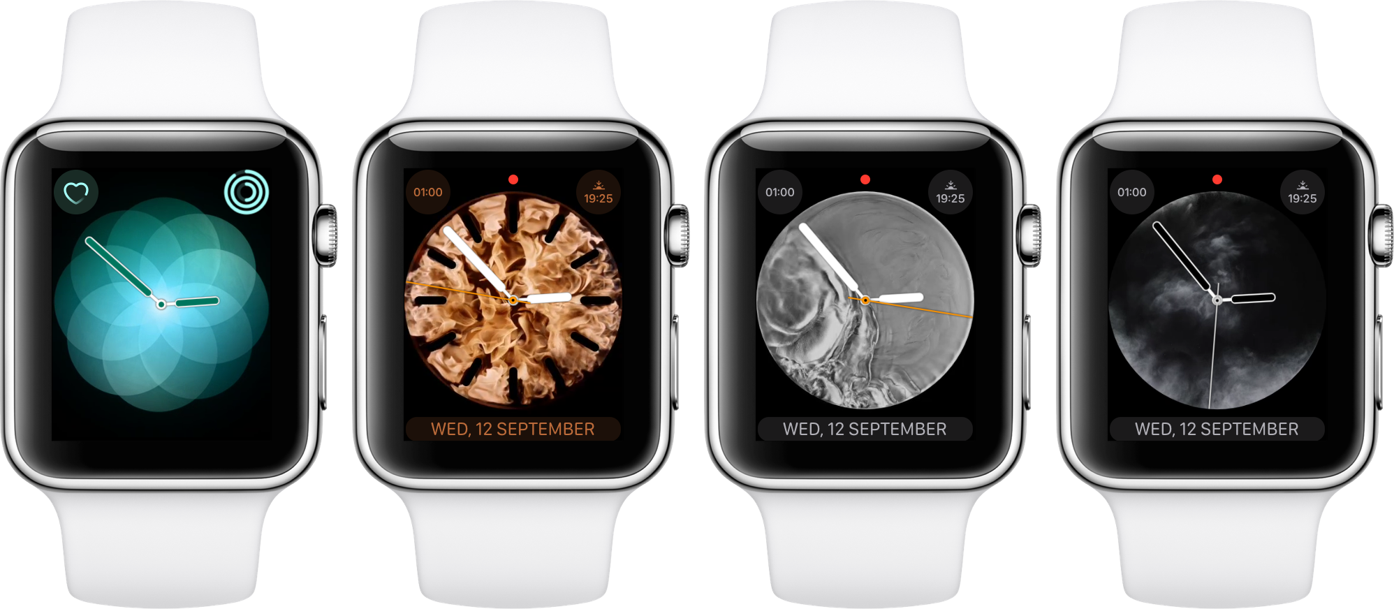 Here are four new watch faces coming to existing Apple Watches with