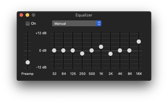 equalizer for macbook air