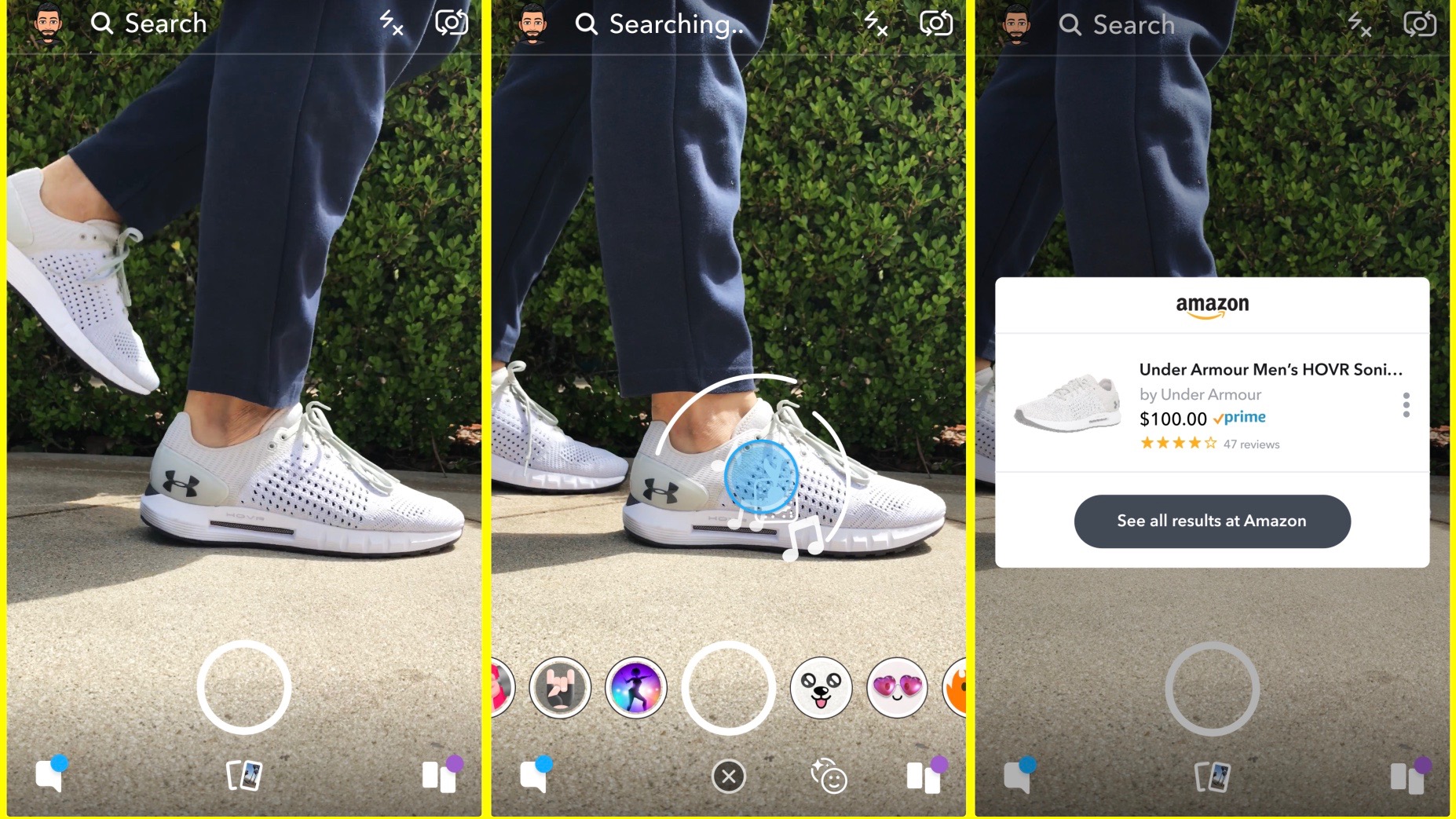 photo of Snapchat partners with Amazon for new ‘Visual Search’ shopping feature image