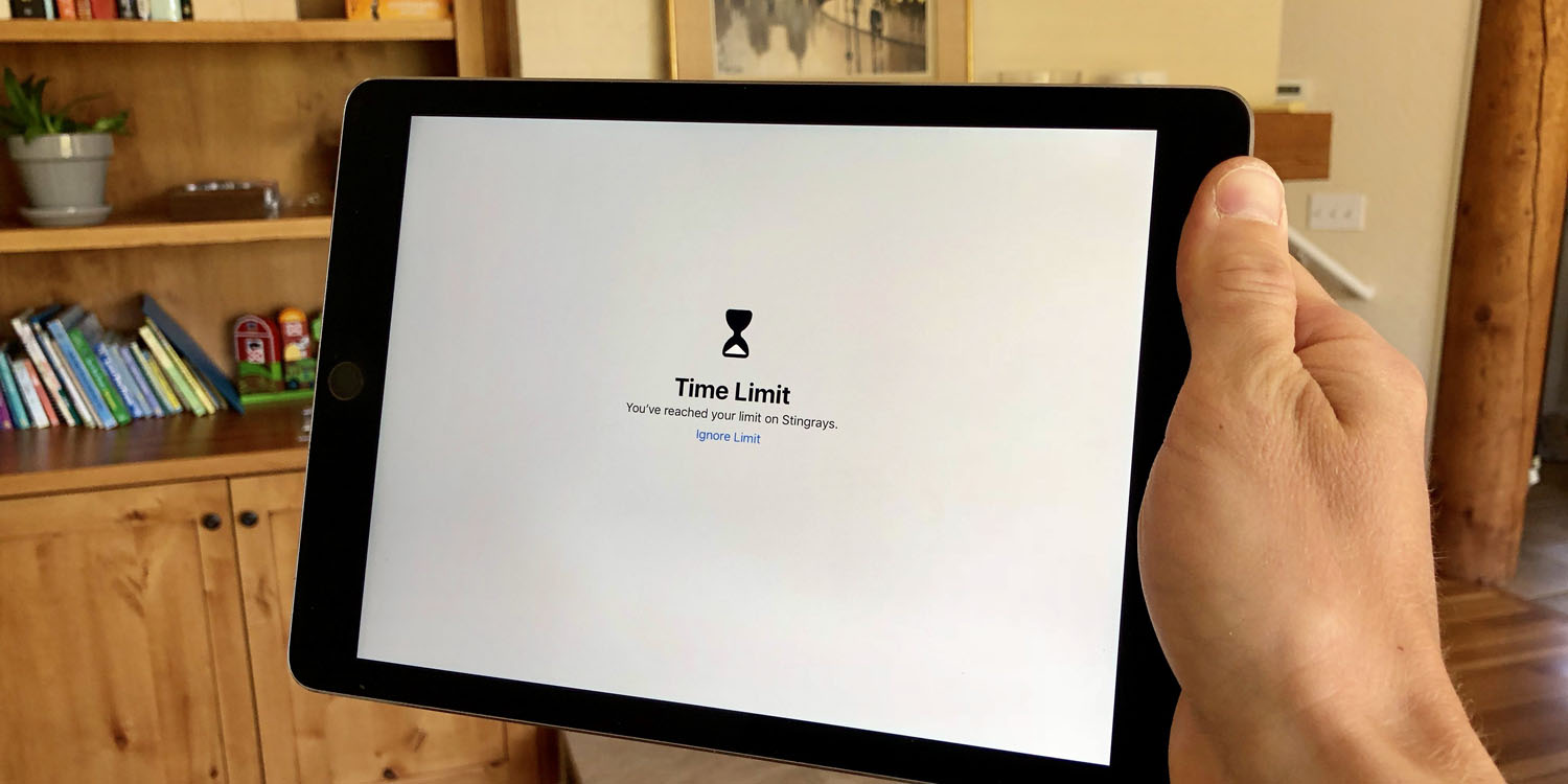 limiting time on ipad for kids