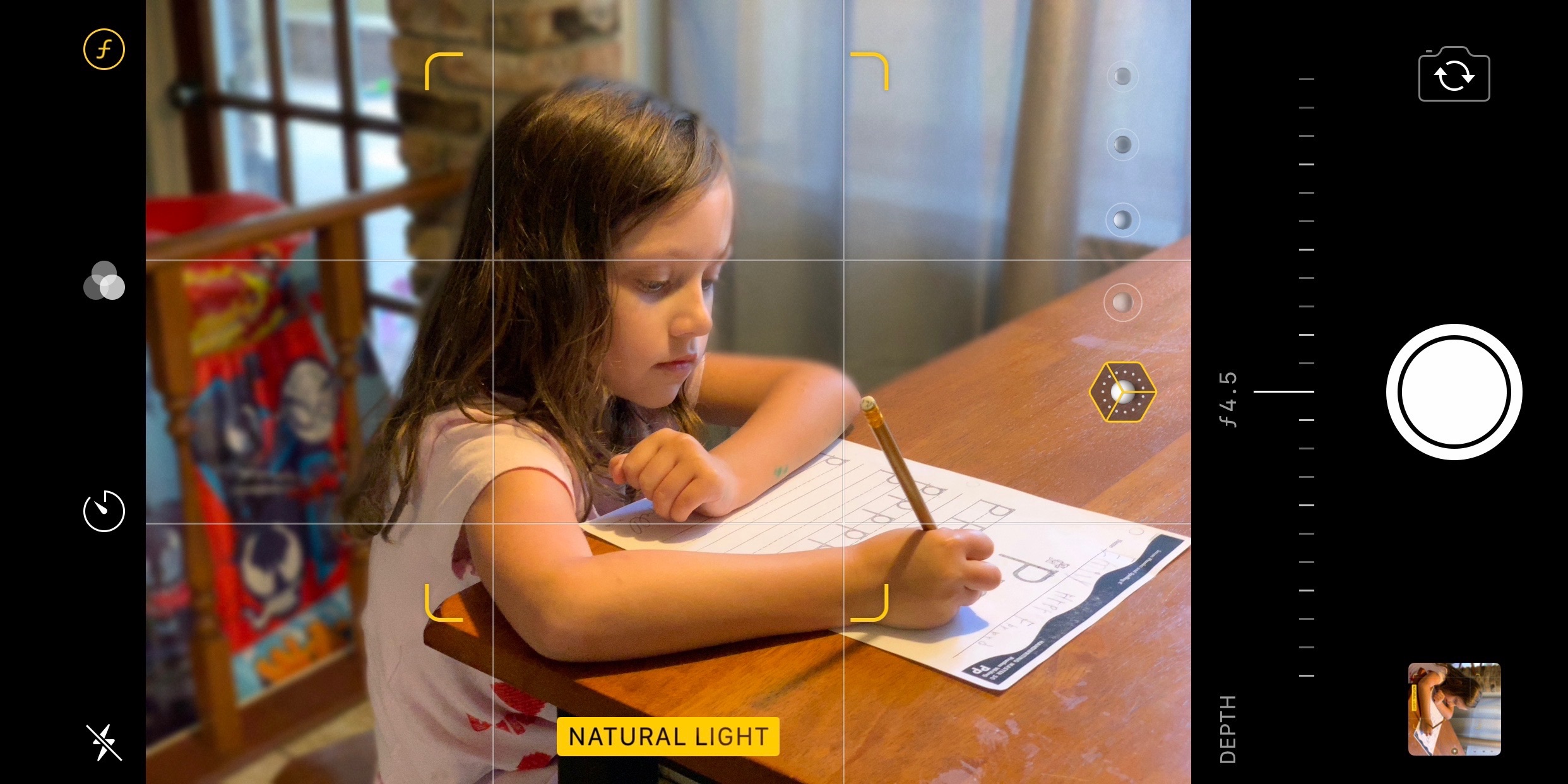 photo of Hands-on with iPhone XS real-time preview of Depth Control in Portrait mode image