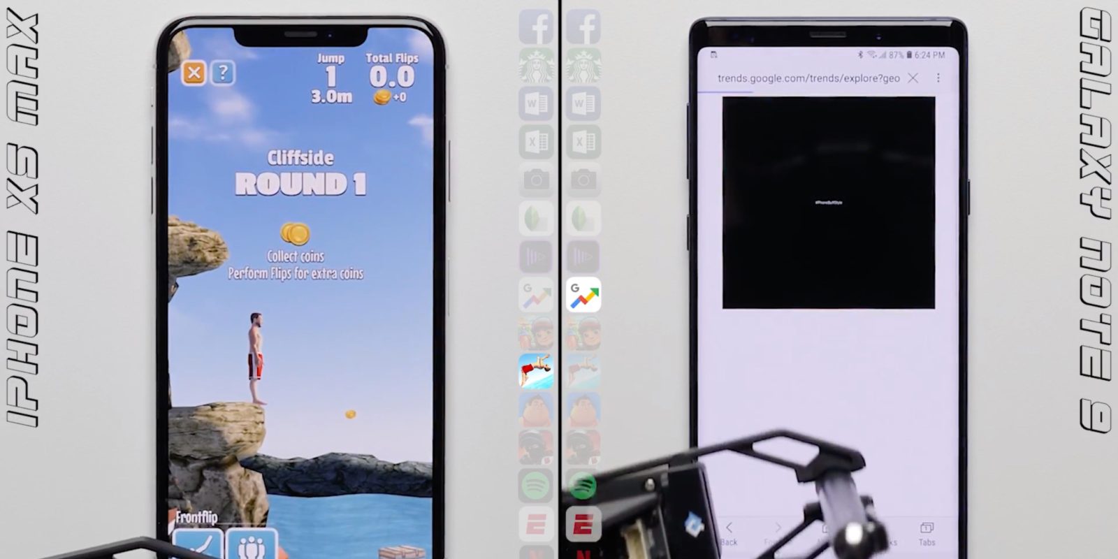 photo of iPhone XS Max beats out Samsung Galaxy Note 9 in app launch speed test [Video] image