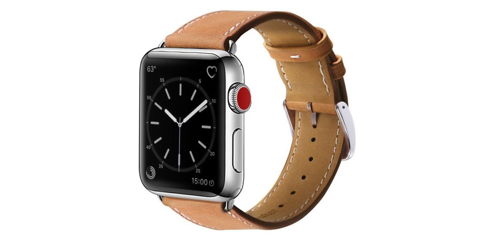 Marge Plus Leather Apple Watch Band