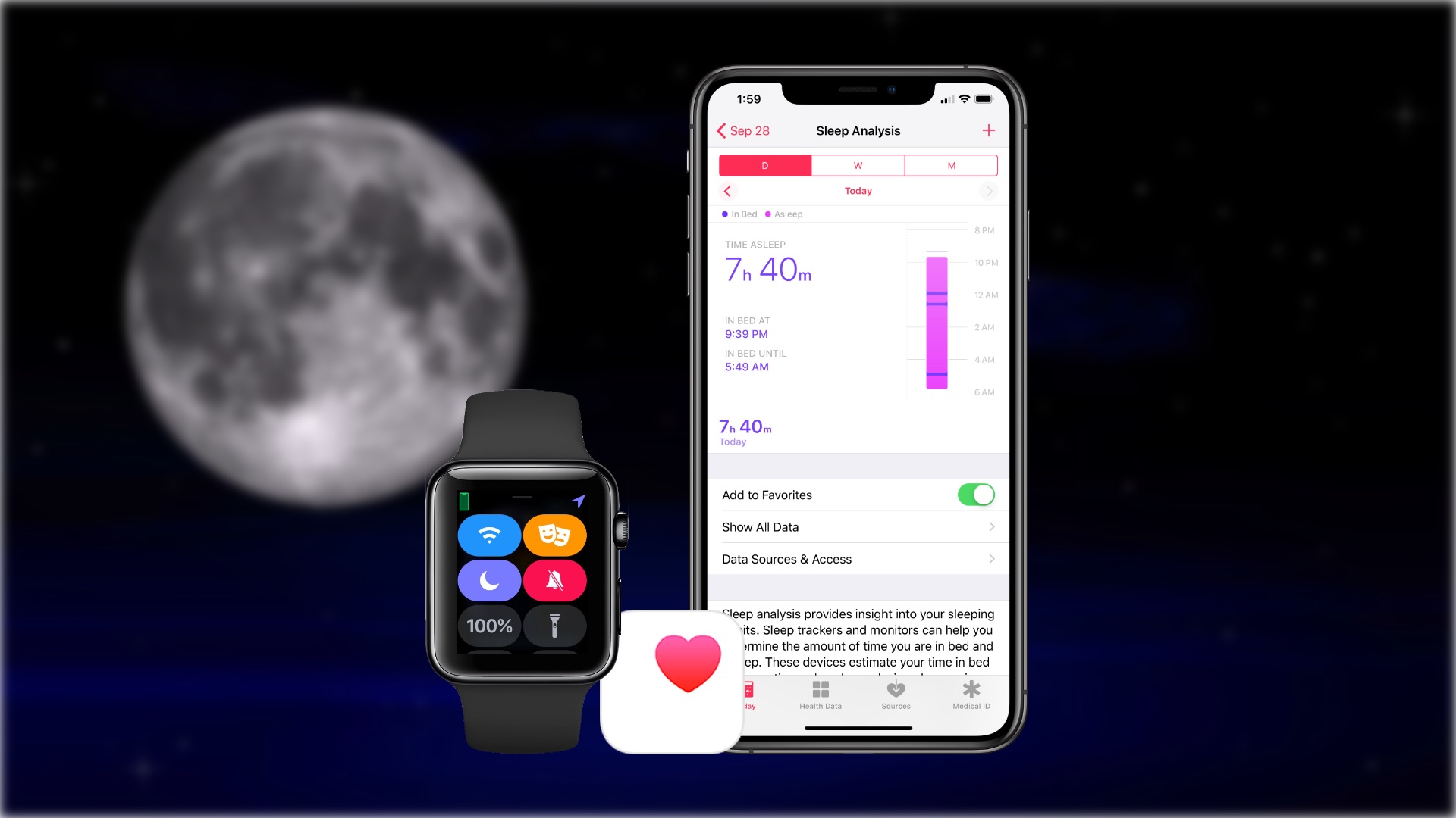 Apple watch series 1 sleep tracker hot sale