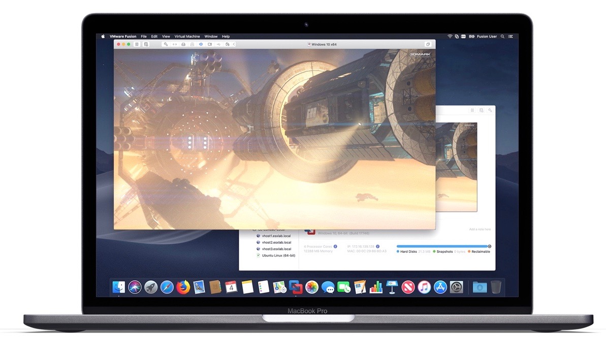 how can connect video card to vmware for mac