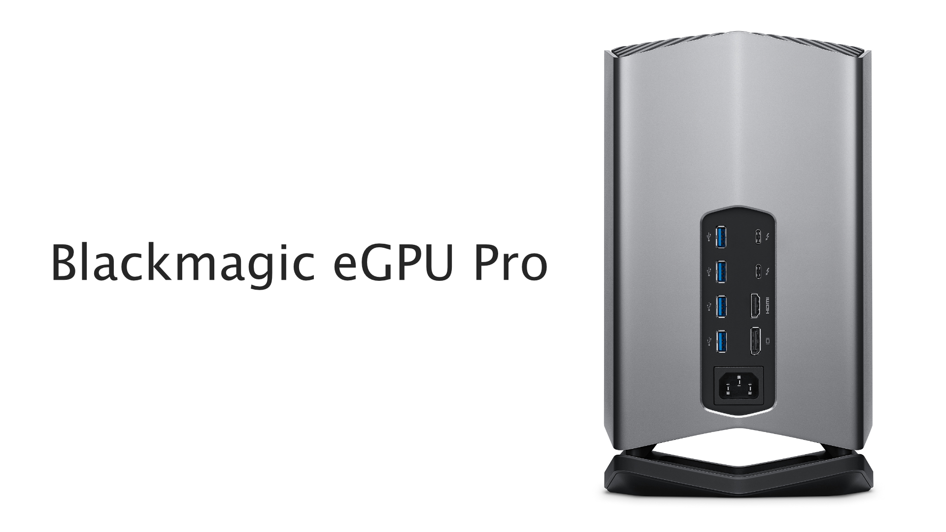 Blackmagic Design launches new eGPU Pro with Radeon RX Vega 56