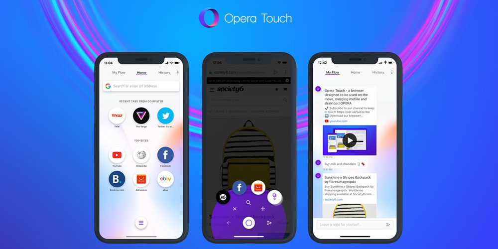 Ù†ØªÙŠØ¬Ø© Ø¨Ø­Ø« Ø§Ù„ØµÙˆØ± Ø¹Ù† â€ªOpera Touch claims to be the perfect browser for iPhone X/XS owners, for two reasonsâ€¬â€