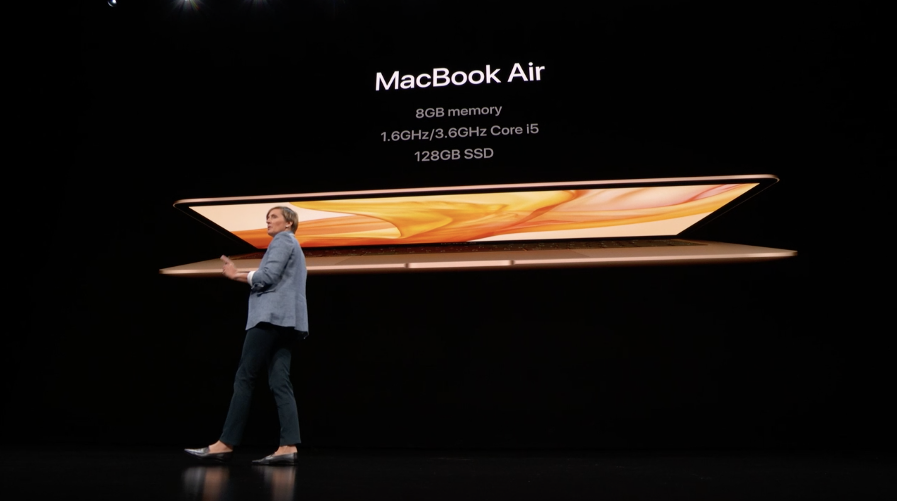 MACBOOK Air 2018 presentation.