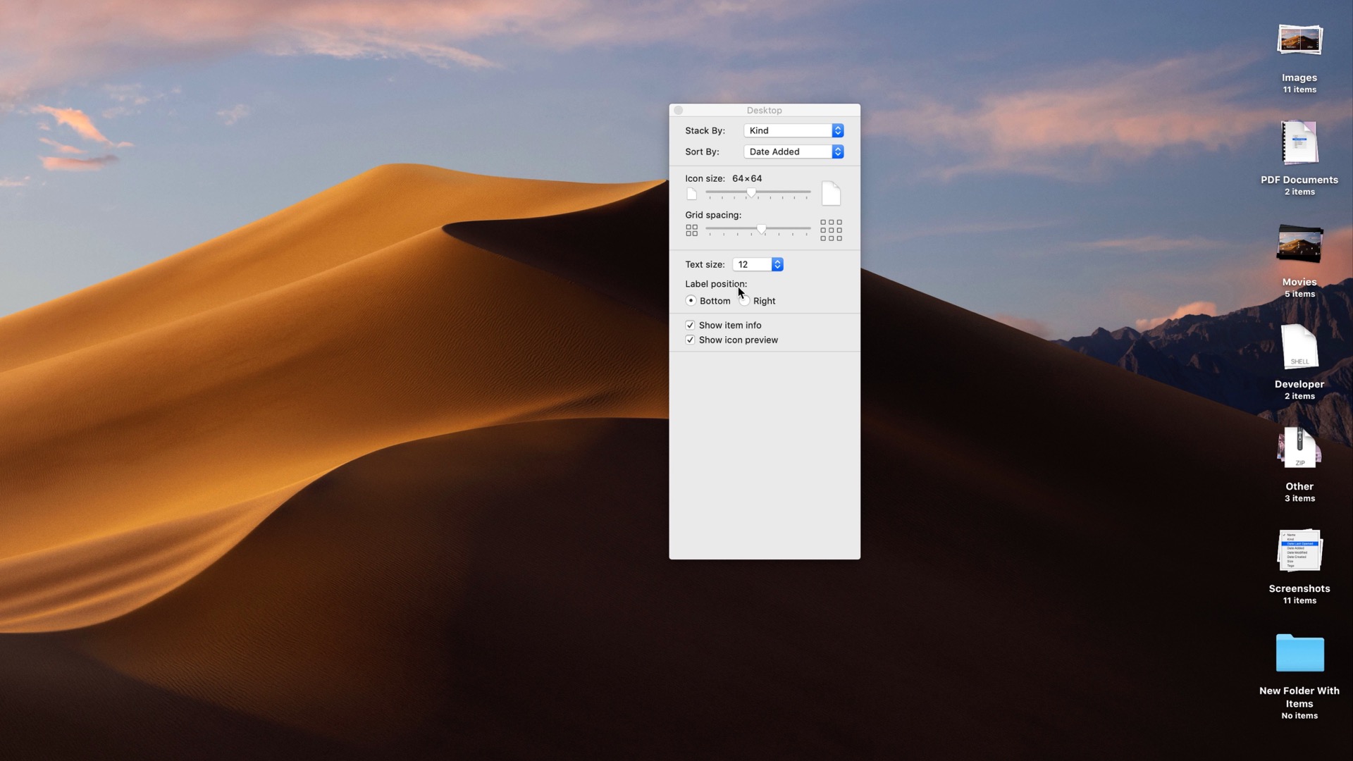 macos mojave size