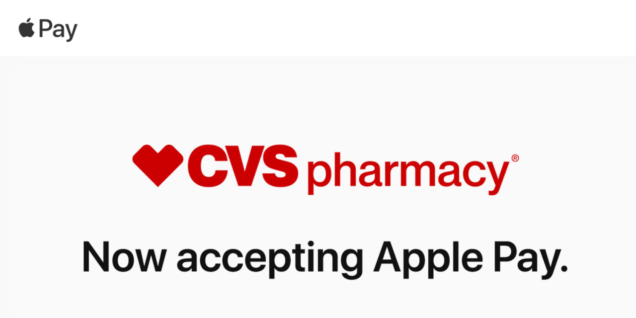Apple Pay is now accepted at CVS