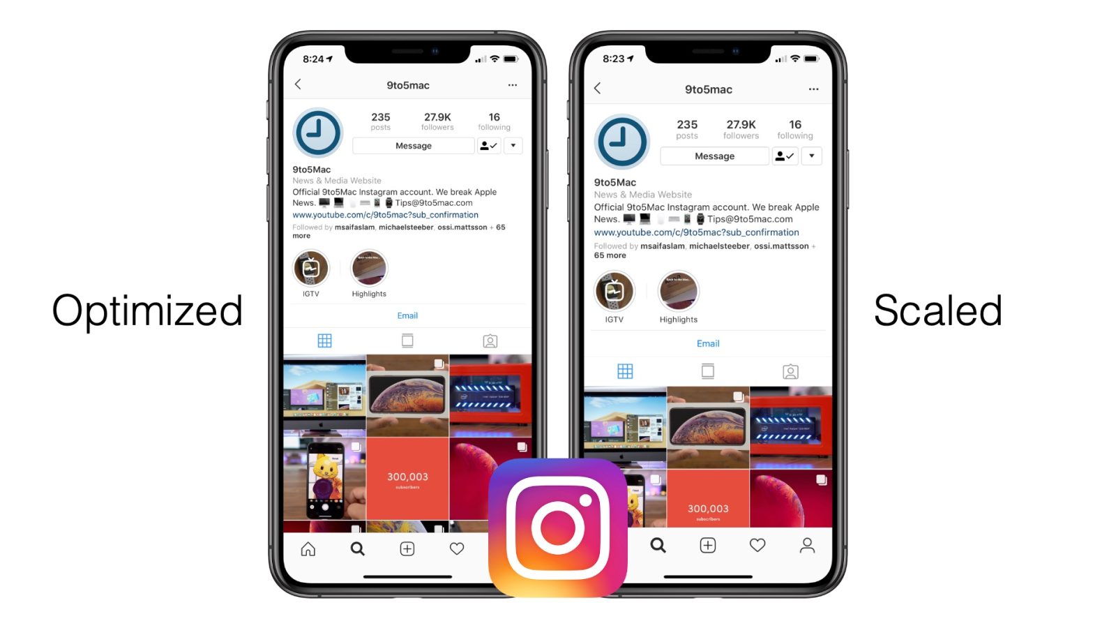 instagram for iphone xr and xs max no longer optimized here s why - instagram follower app far iphone
