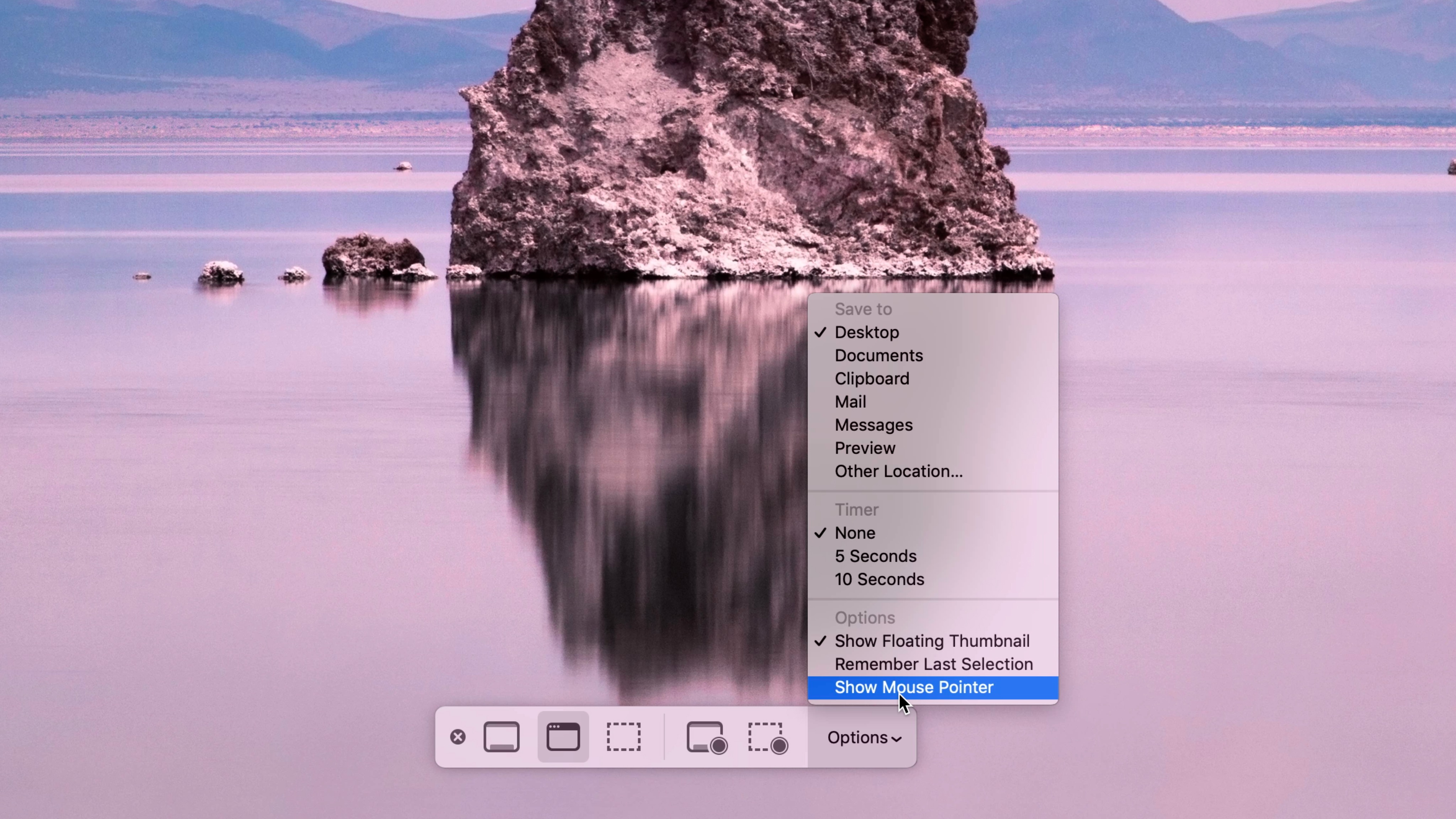 how to take screenshot on mac os mojave