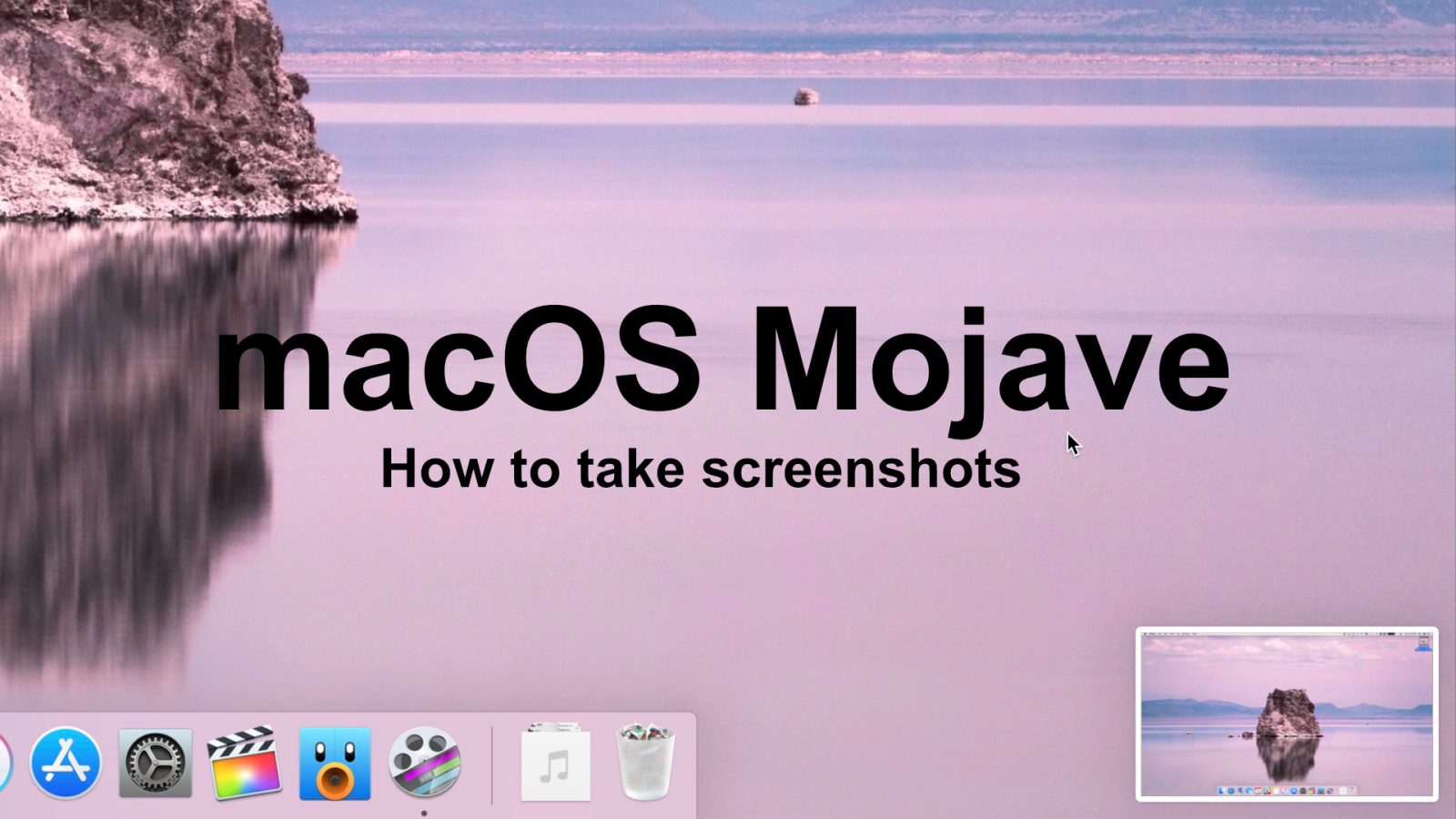 Screen Capture Mac Os Mojave