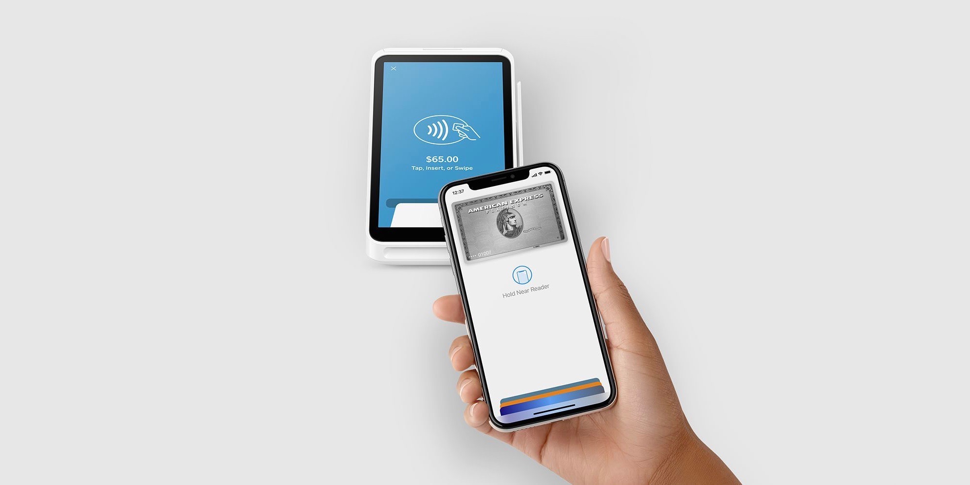 iphone credit card terminal with printer