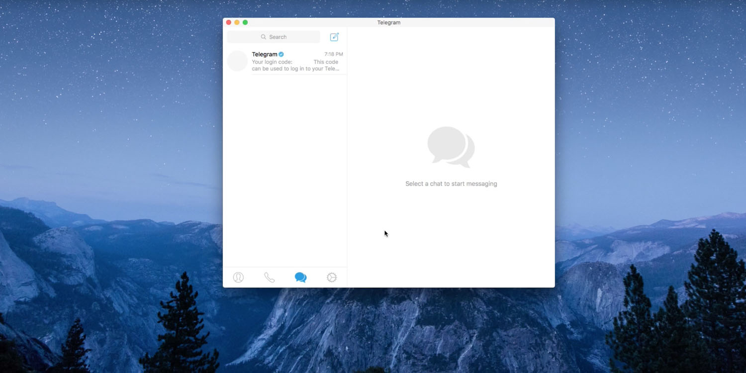 Telegram 1.3.7 desktop for mac