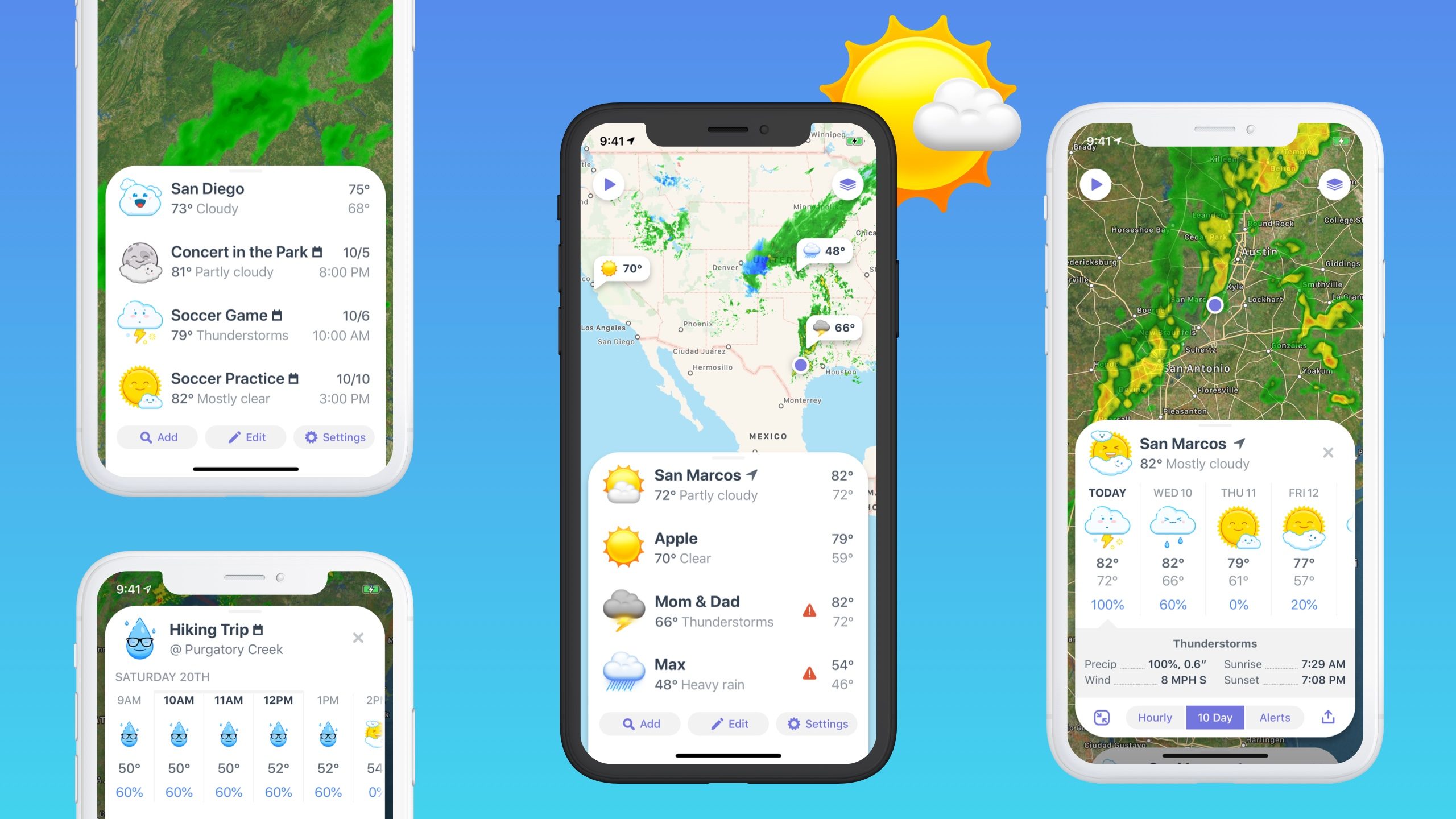 Popular iOS app Weather Atlas rebranded as Weather Up, adds Event