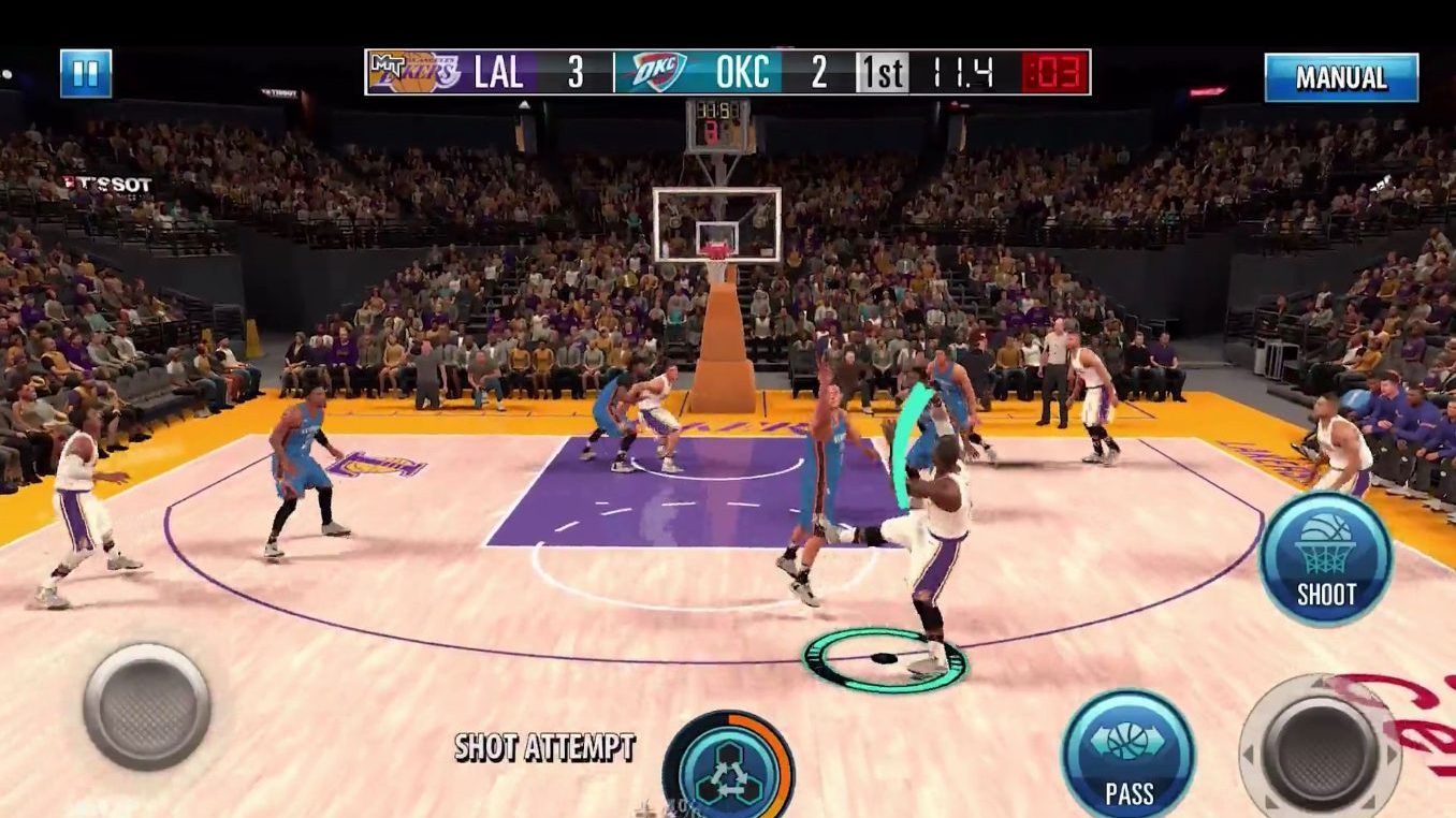 NBA 2K Mobile update seen at iPad Pro event with console level graphics now available