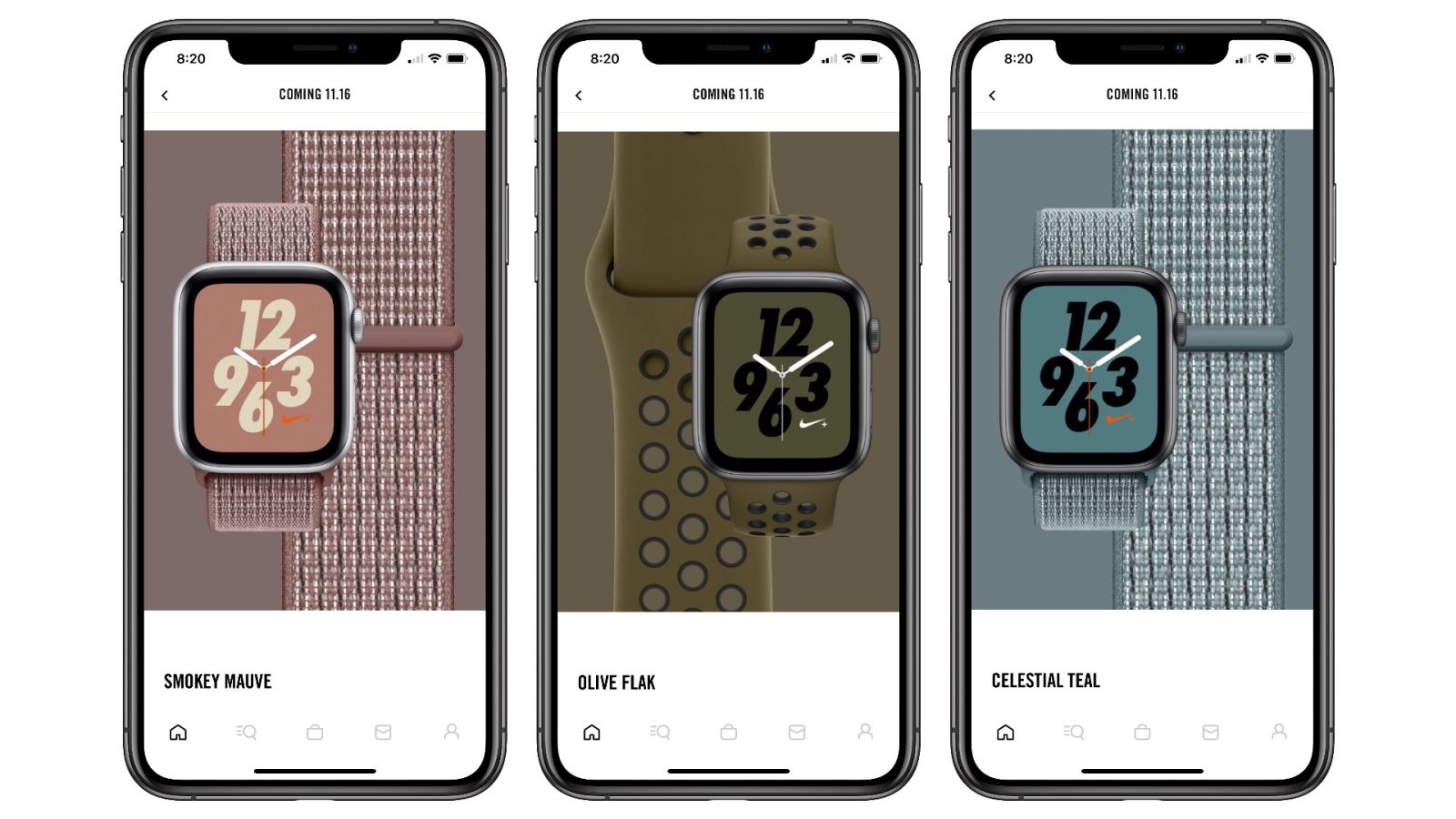 photo of Three new Apple Watch Nike Sport and Sport Loop band colors coming this week image