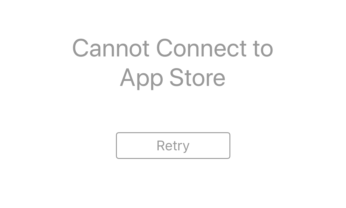 app store down