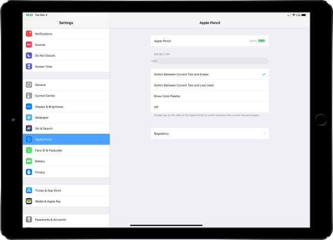 microsoft whiteboard apple pencil double tap