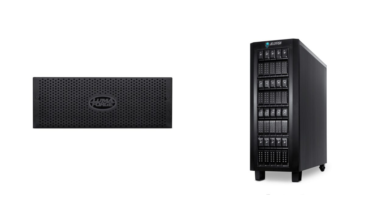 32TB to 200TB Jellyfish Tower servers now available to