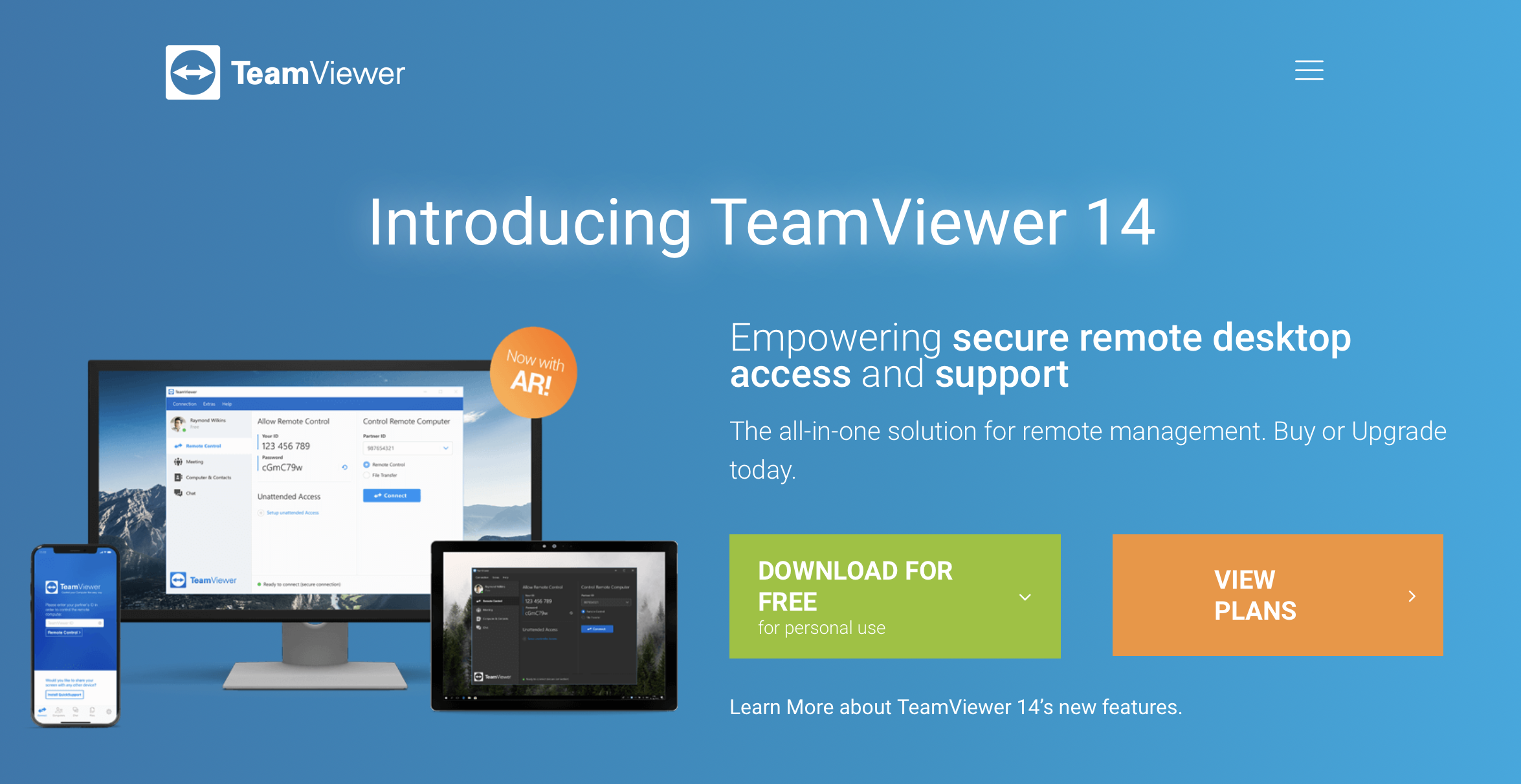 how to share another screen in free teamviewer