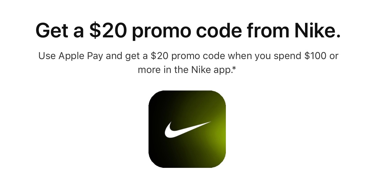 Apple Pay promotion brings back $20 