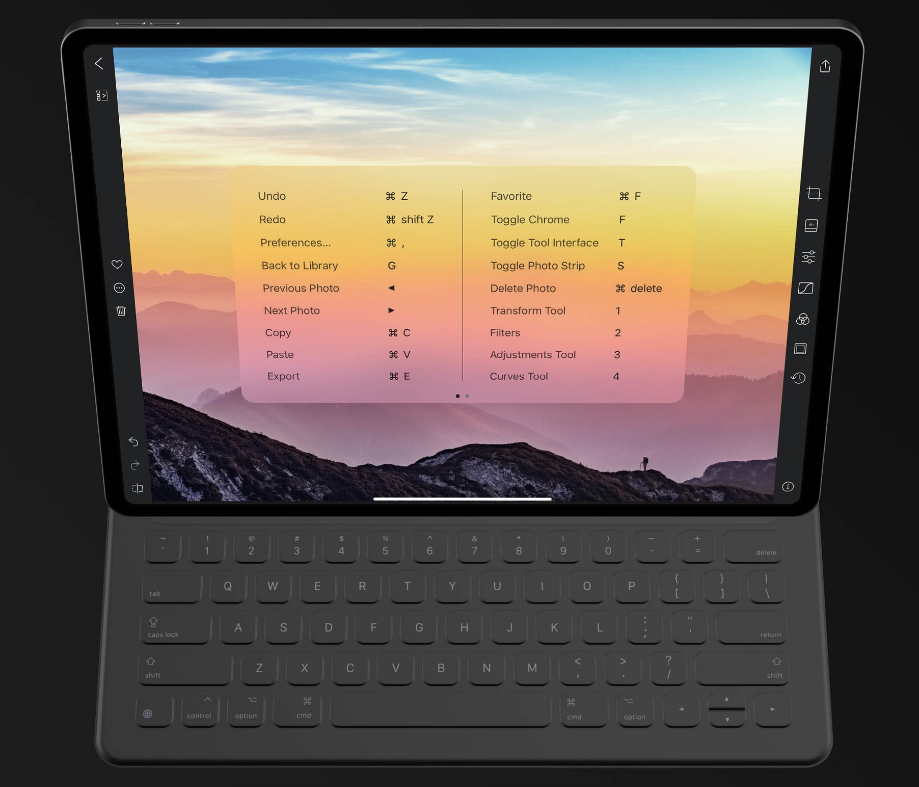Darkroom 4 image editor for iPad now available with split screen