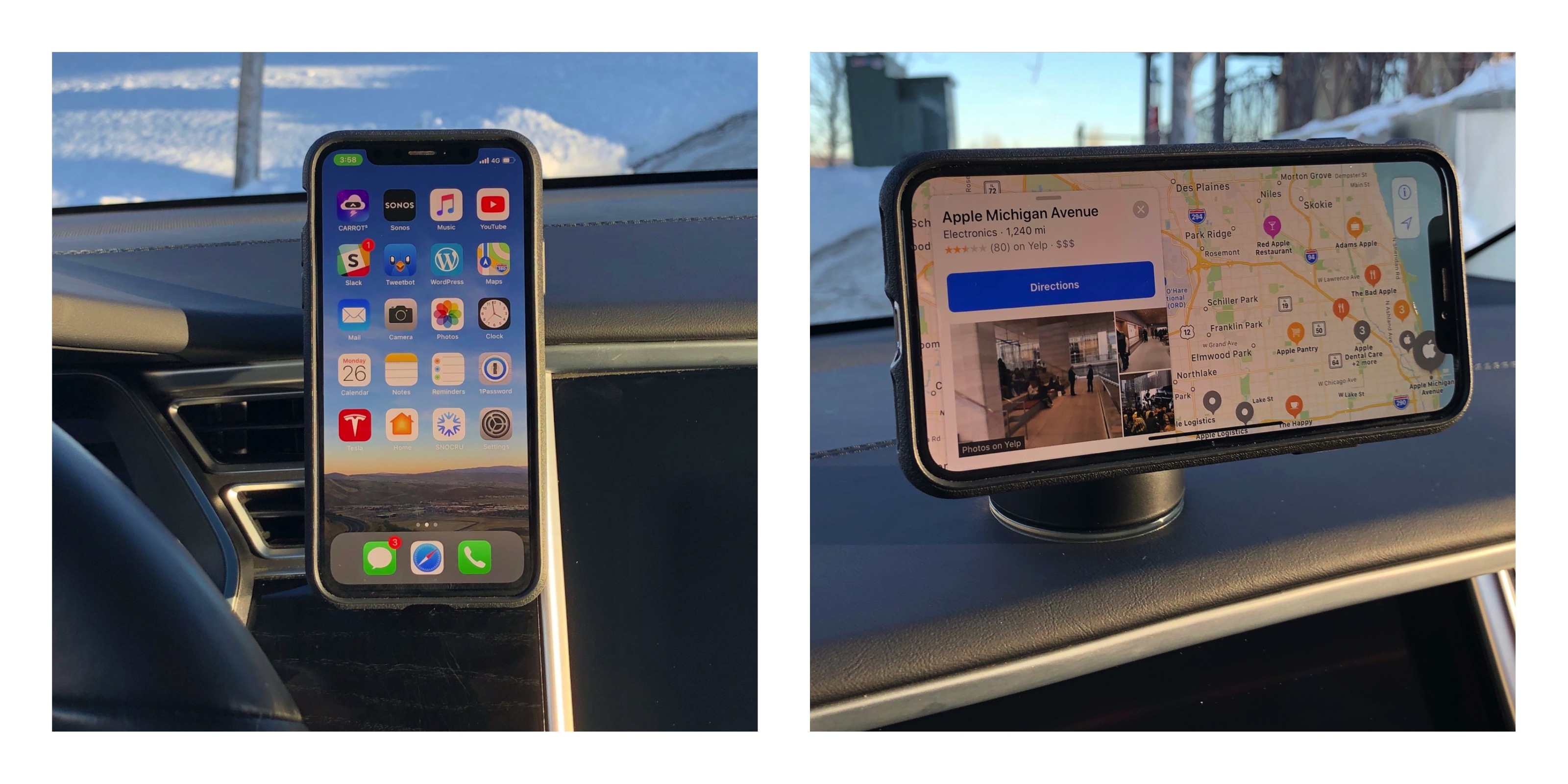 iphone dashboard mount