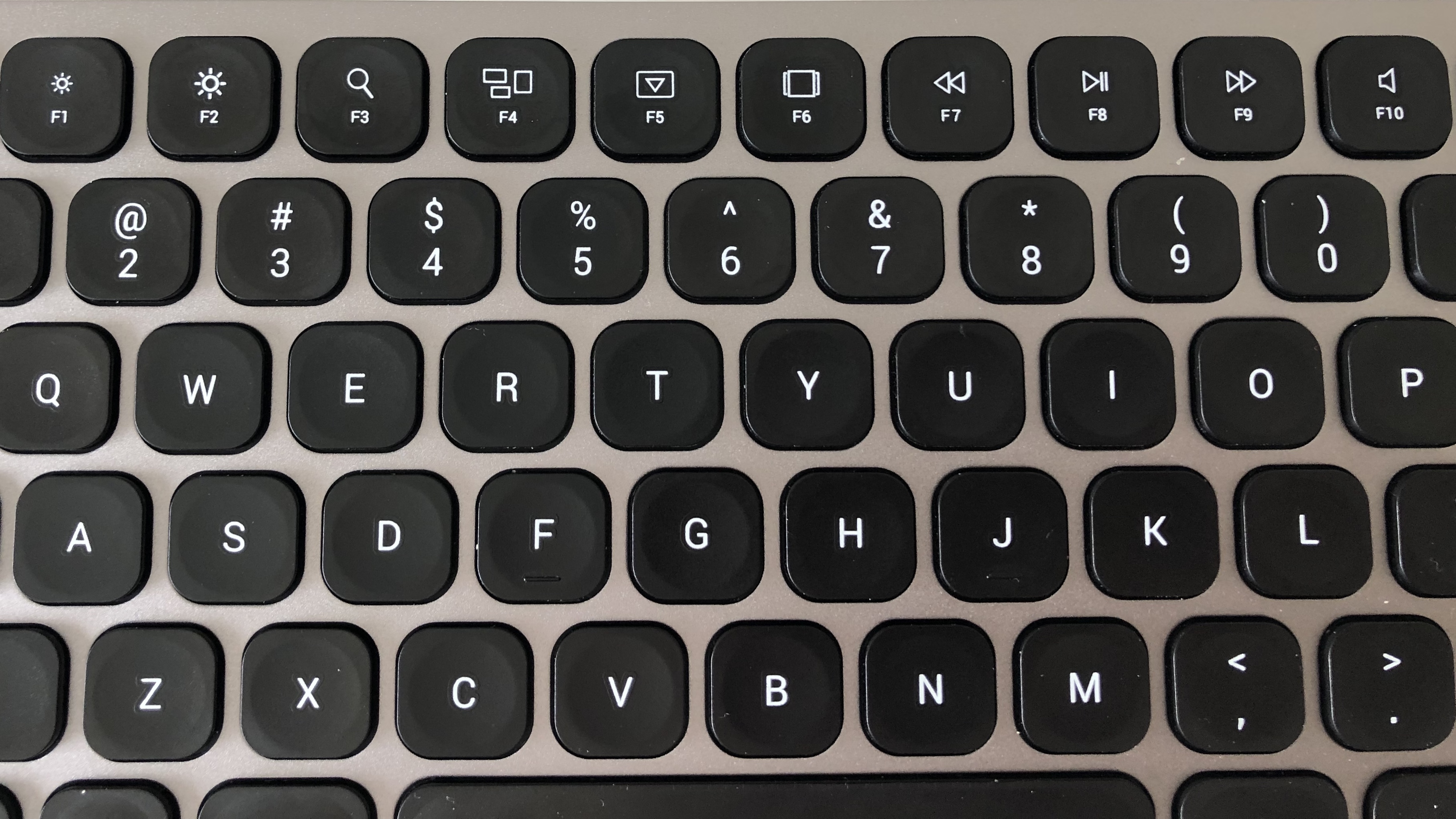 Клавиатура с большими буквами