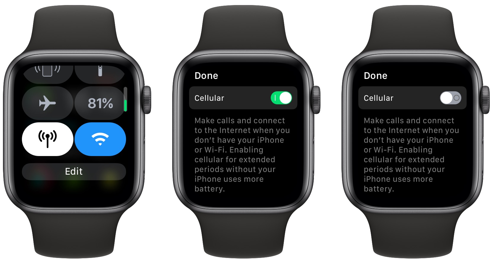 Data plan store apple watch