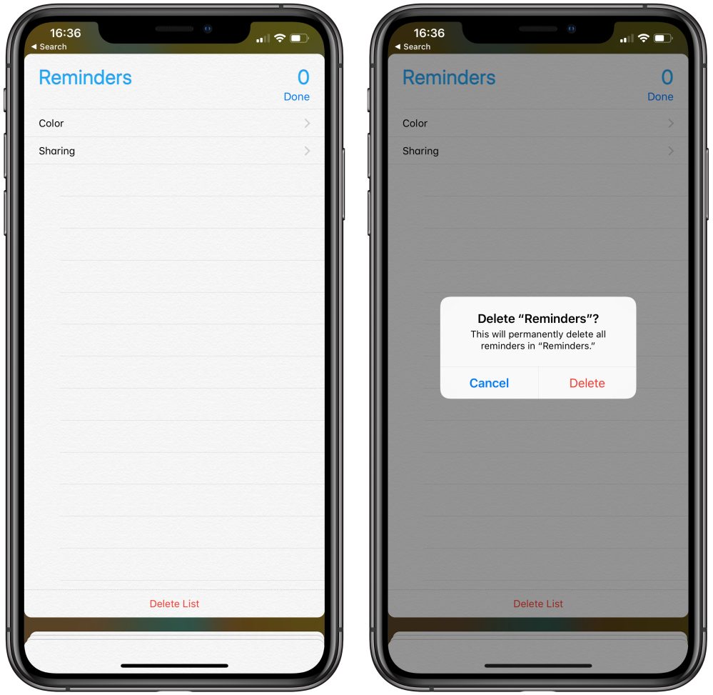 How to delete lists in Reminders on iPhone and iPad - 9to5Mac