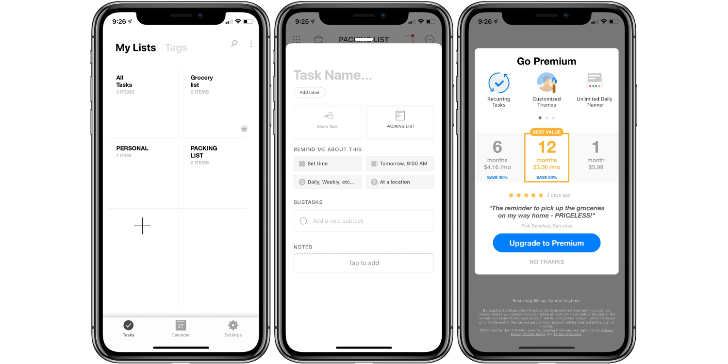 What's the best simple list app for iPhone? 9to5Mac