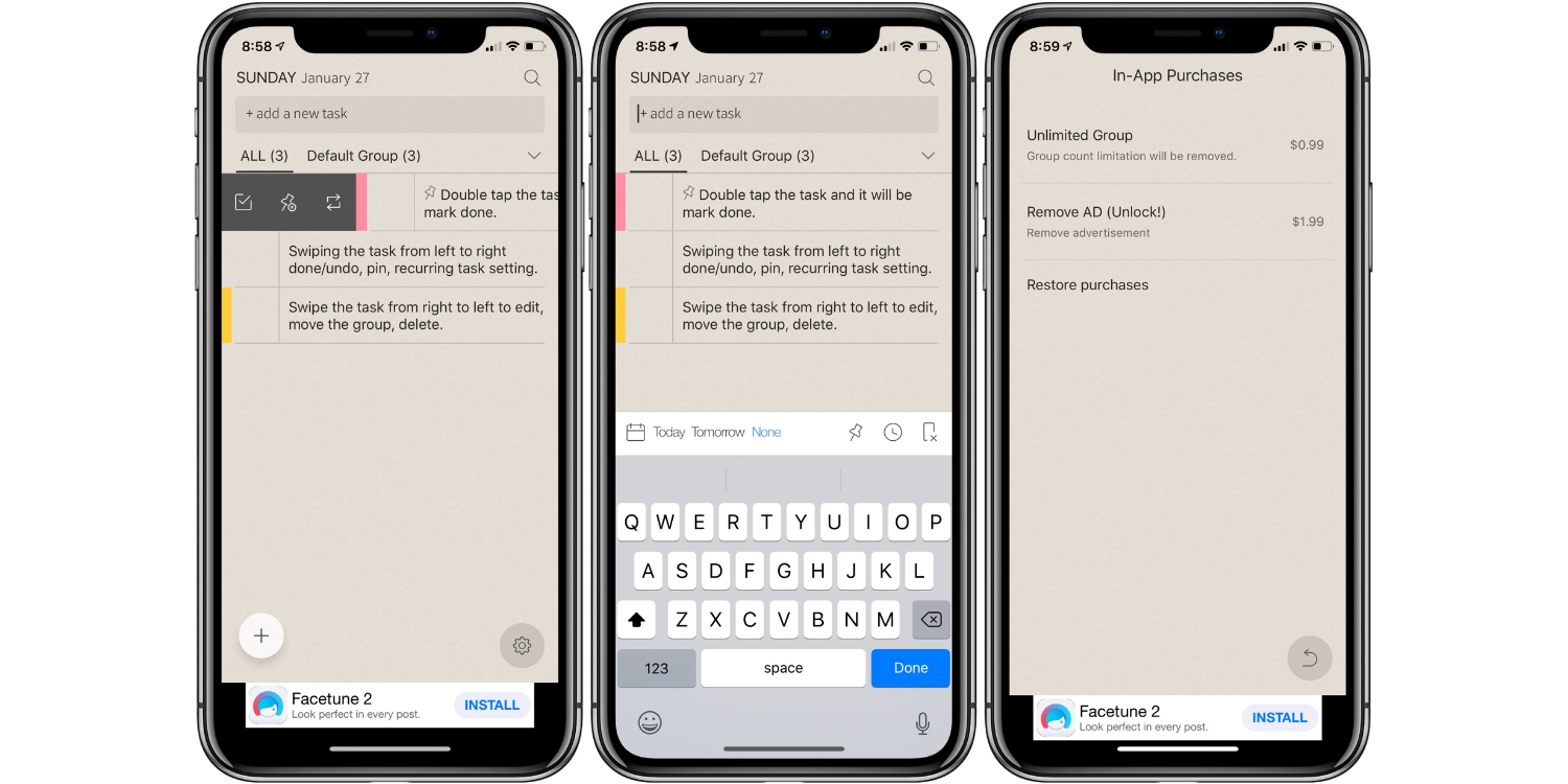 iphone to do list app