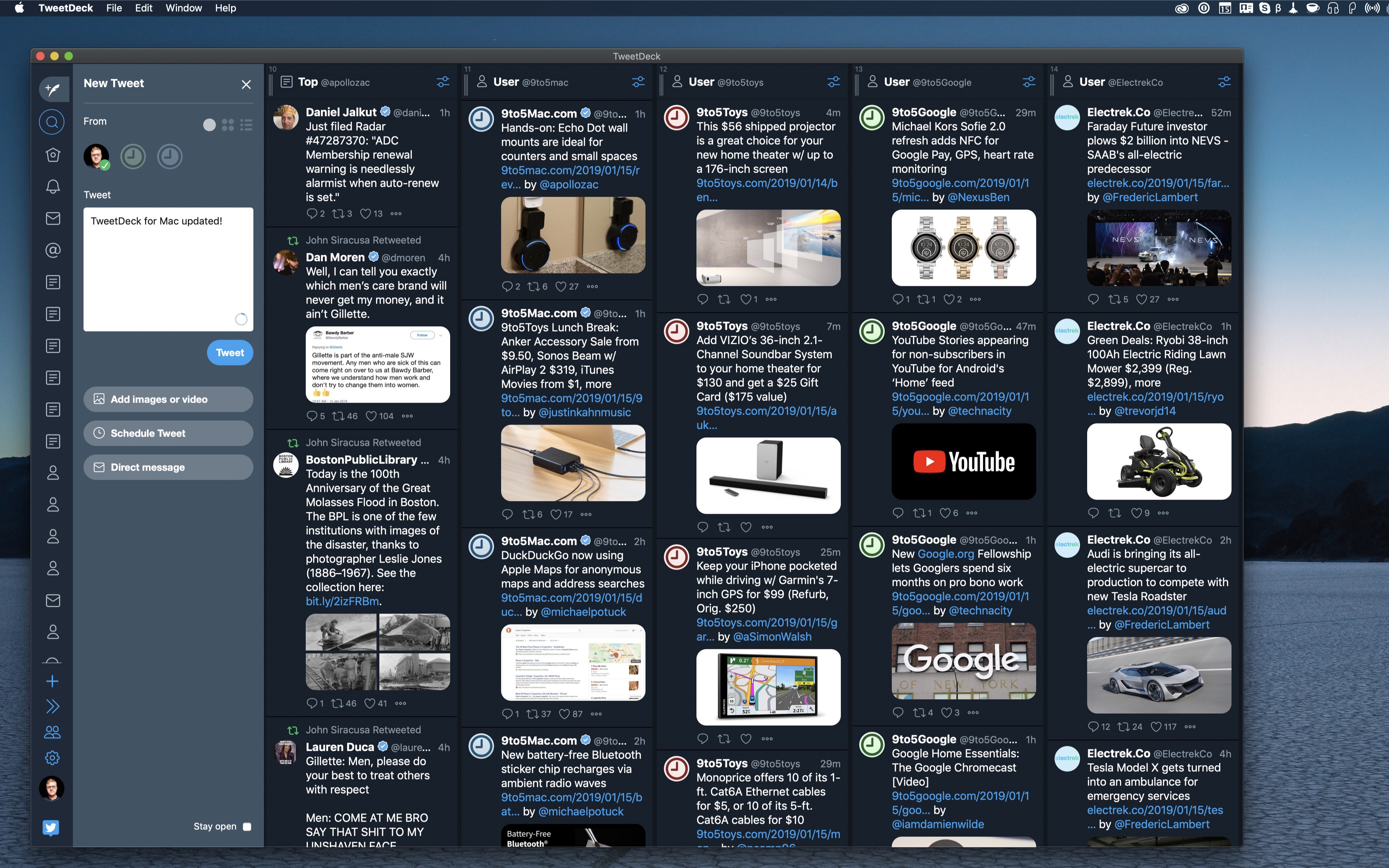 twitter client for mac os x
