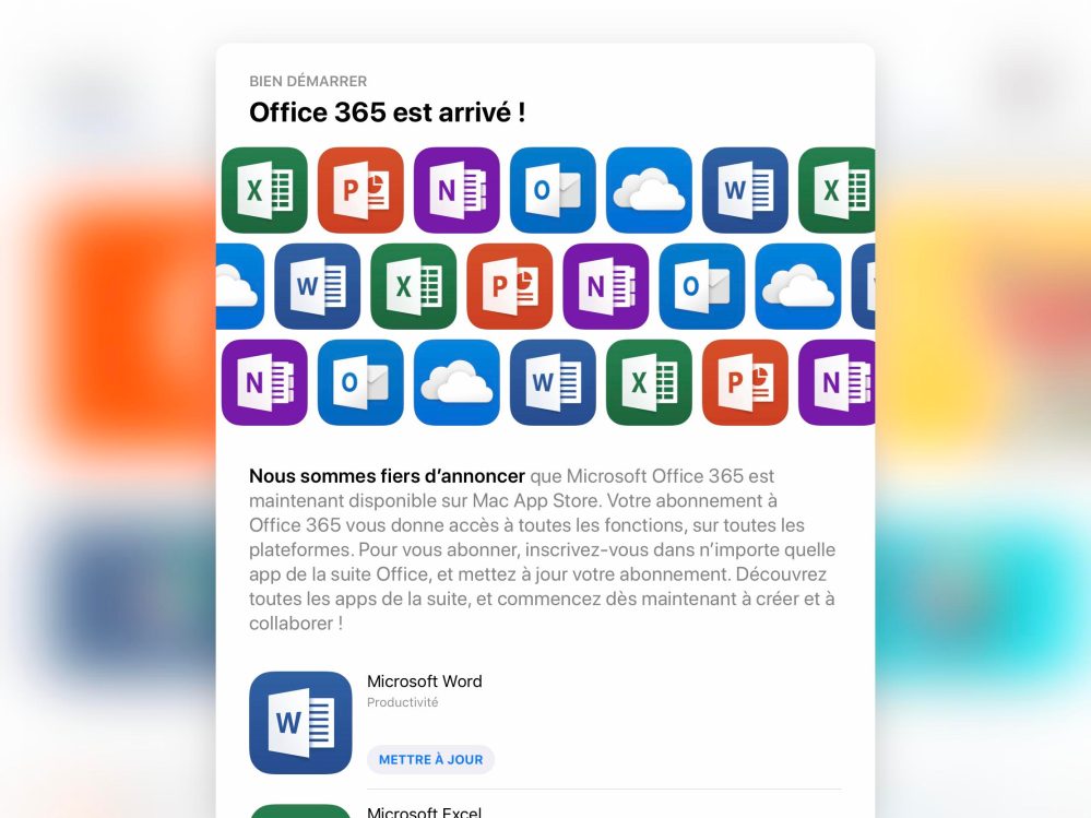 Microsoft Office Launch On Mac App Store Imminent Subscription Required U Now Available 