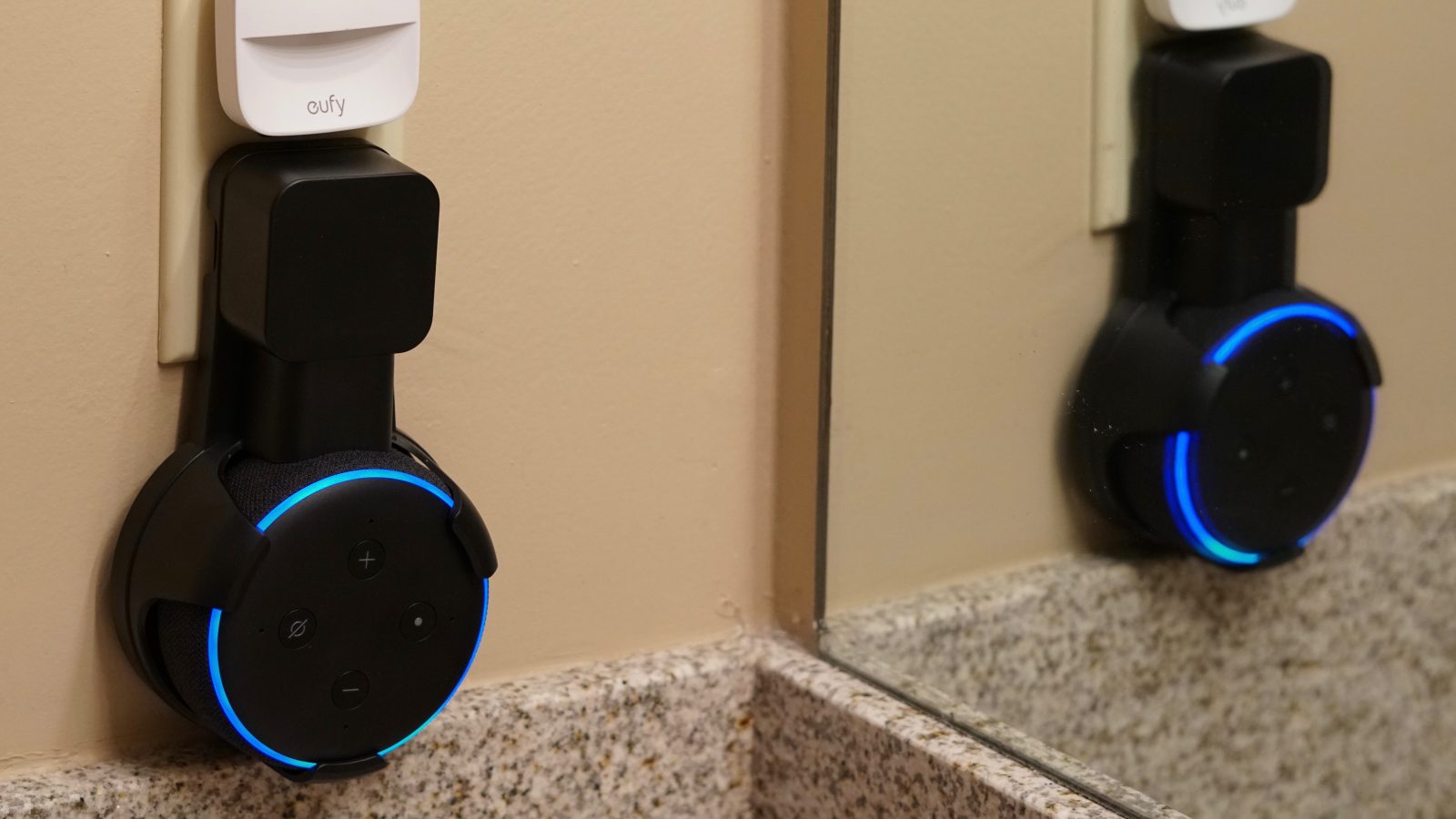 photo of Hands-on: Echo Dot wall mounts are ideal for counters and small spaces image