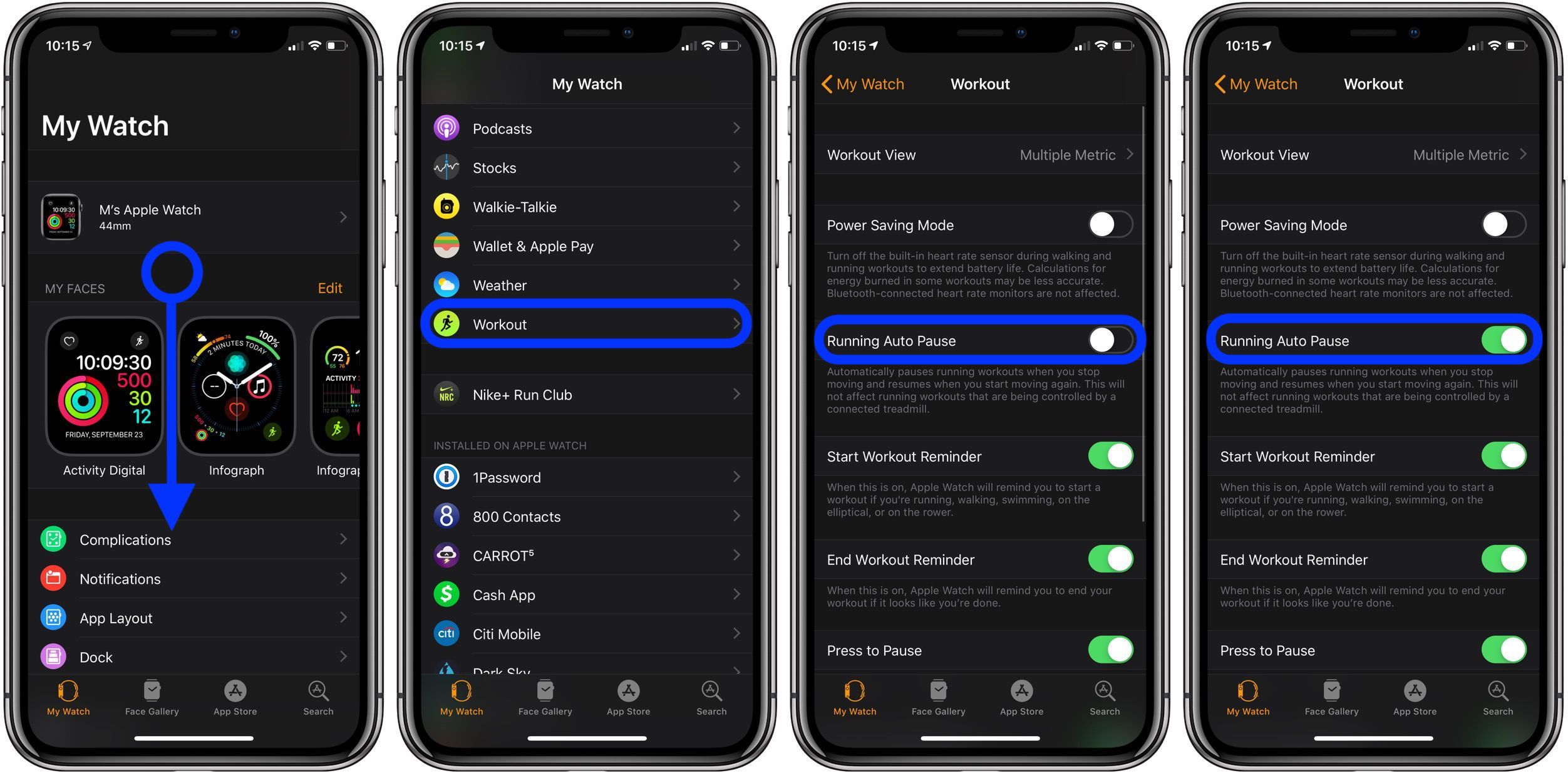 How To Use Auto Pause On Apple Watch To More Accurately Track Running