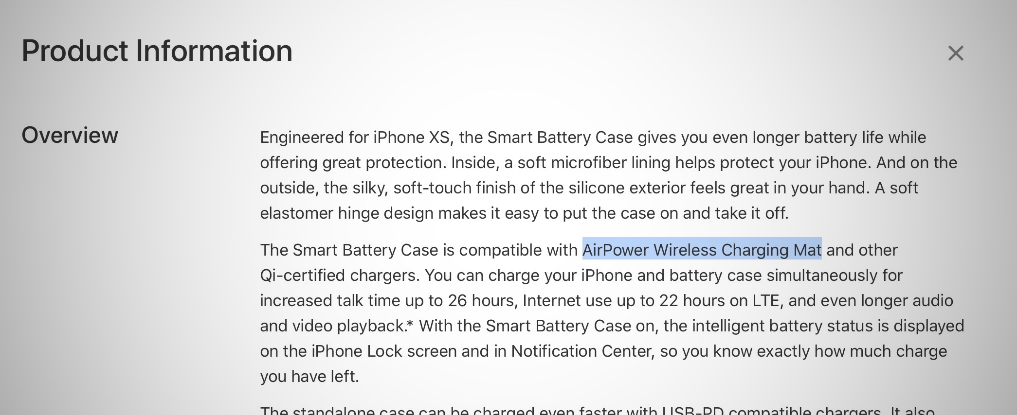 Airpower Wireless Charging Mat Was Briefly Mentioned In The