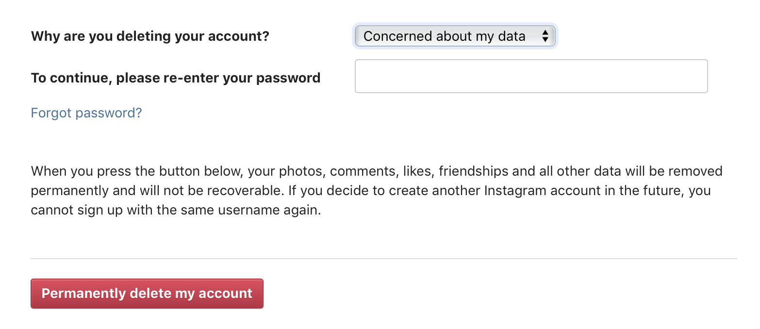 How to delete or temporarily disable your Instagram account - 23to23Mac