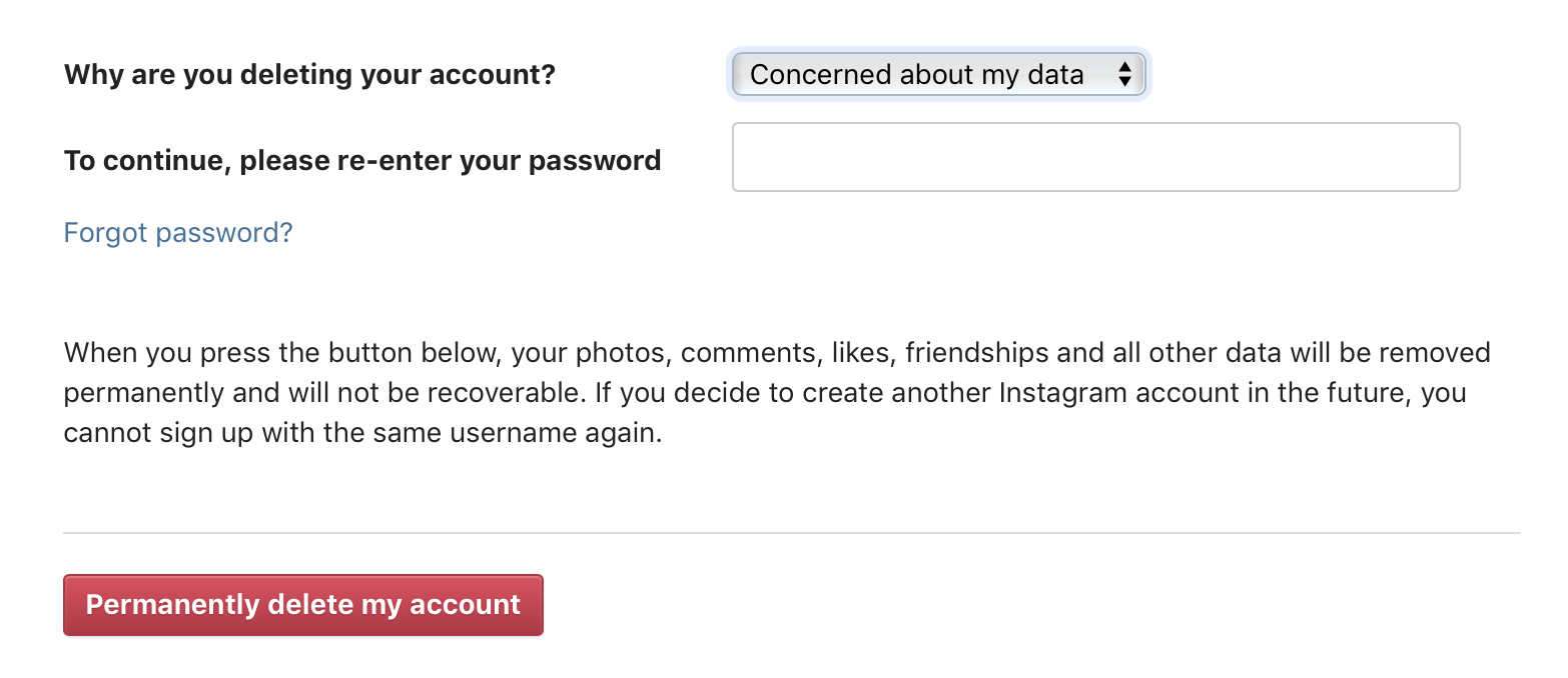 How to delete or temporarily disable your Instagram account - 17to17Mac