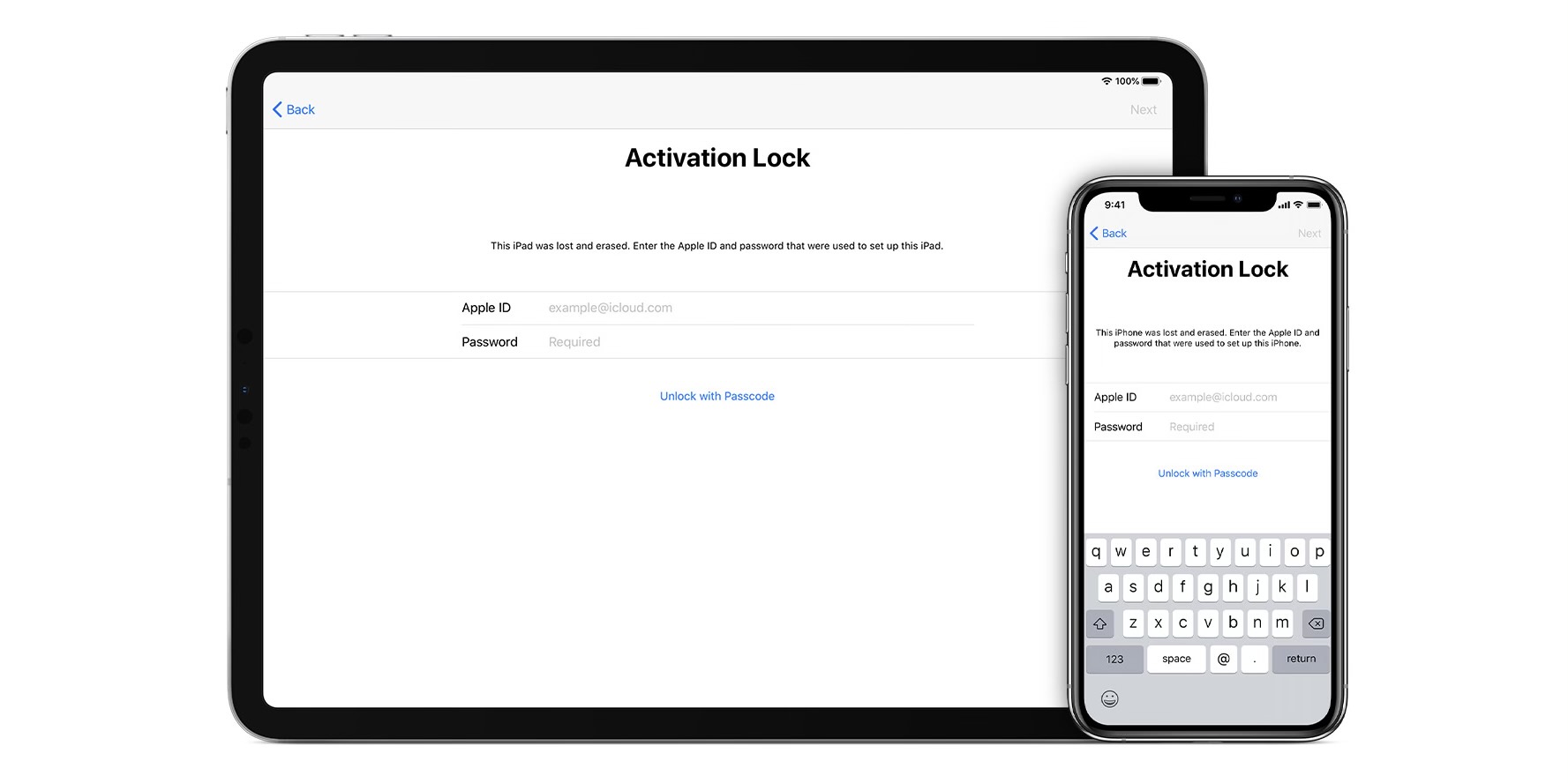 get around iphone activation lock